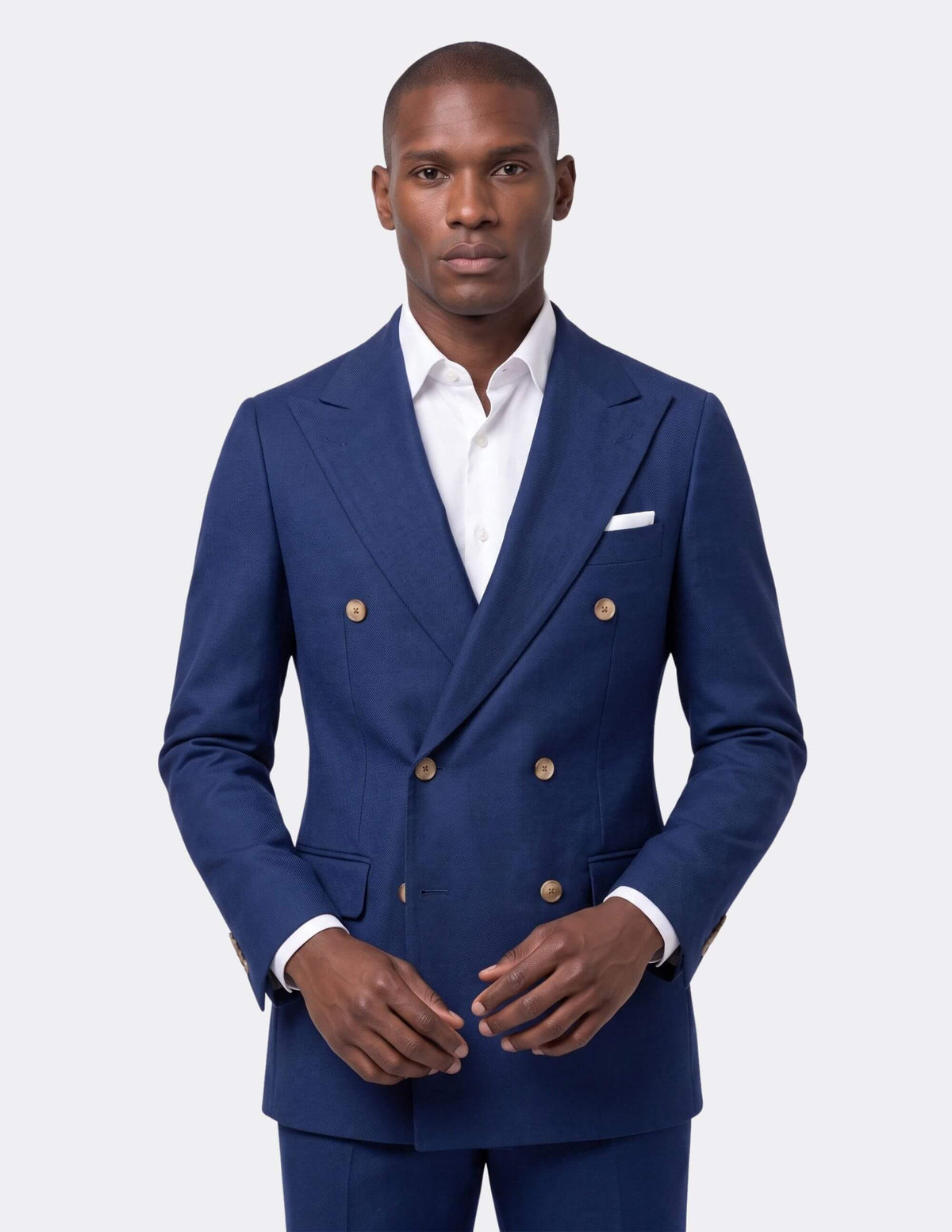 Florence Royal Blue Double-Breasted Suit