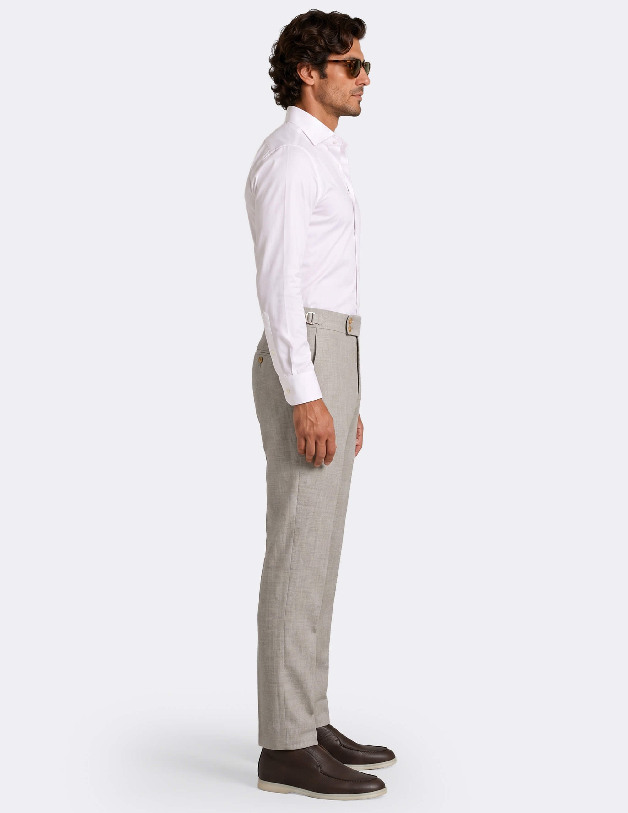 Natural Ecru DB Trousers