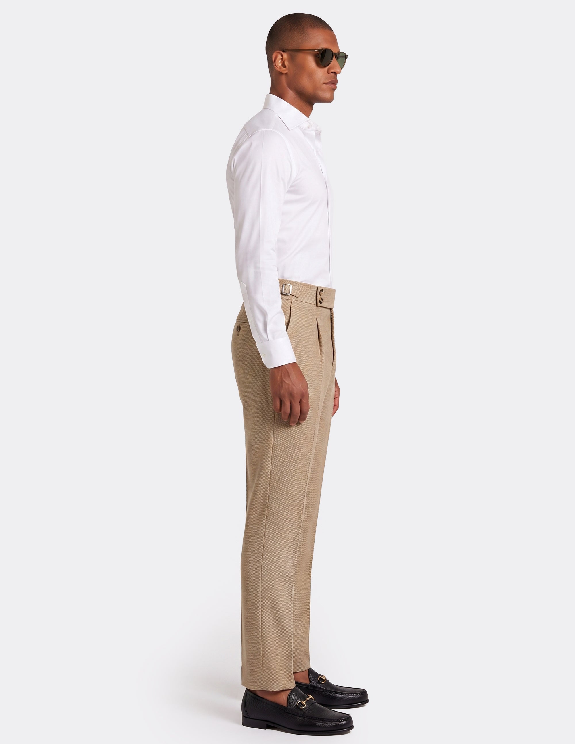 The Ravello Sand DB Trousers