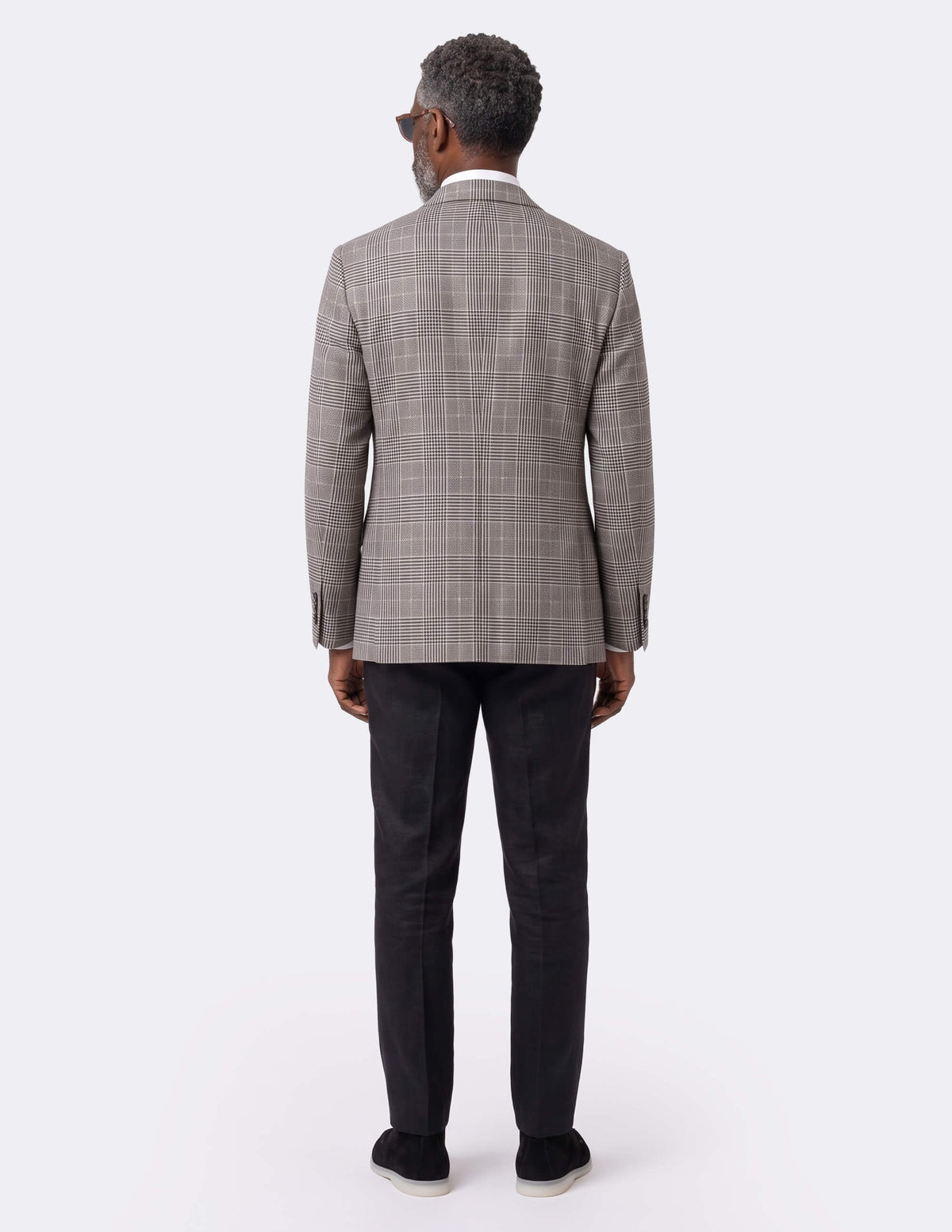 The Dorseno Check Single-Breasted Jacket