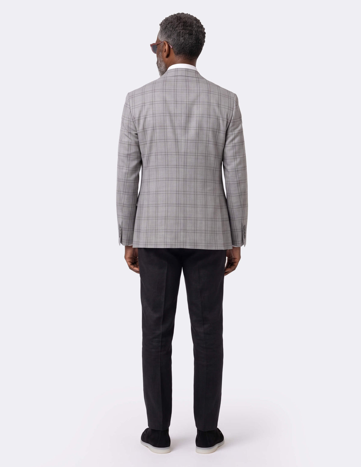 The Arvesso Grey Single-Breasted Jacket