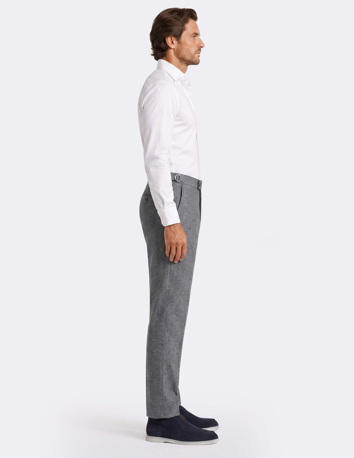 The Orvello Grey Trousers
