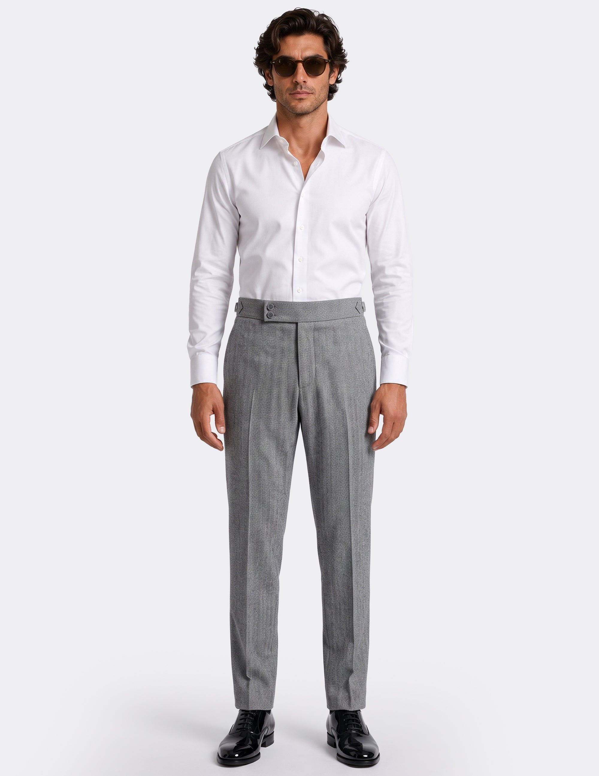 The Oxford Grey DB Trouser
