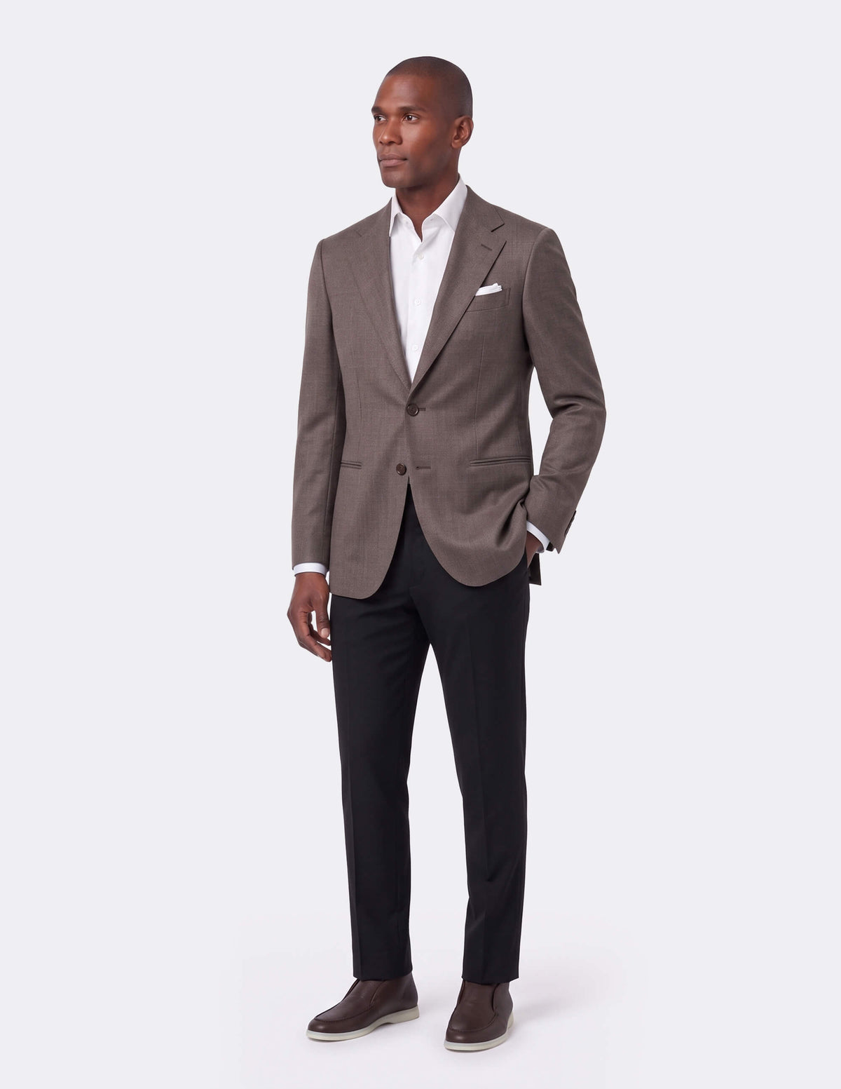 The Solvani Taupe Jacket
