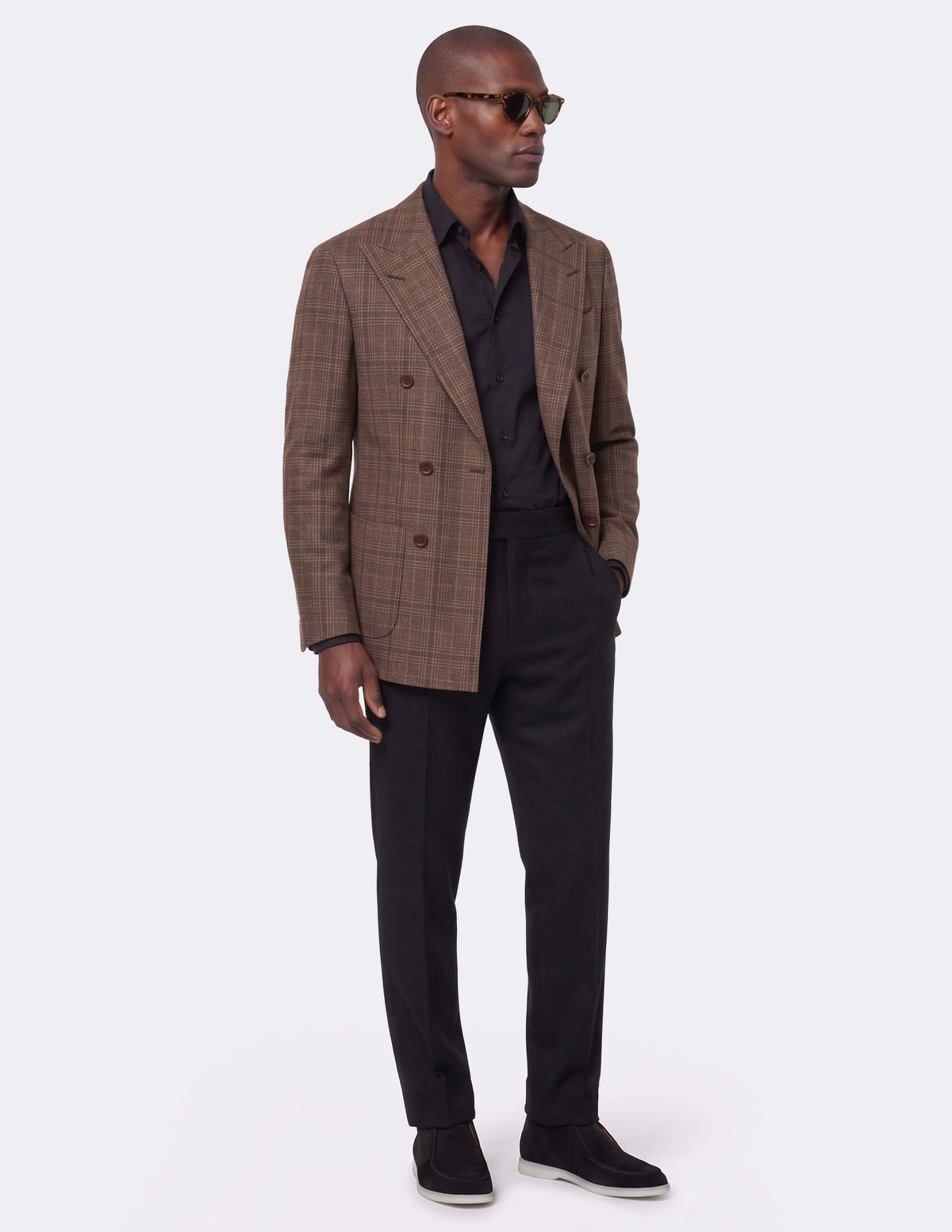 The Noce Reticolo Double-Breasted Jacket