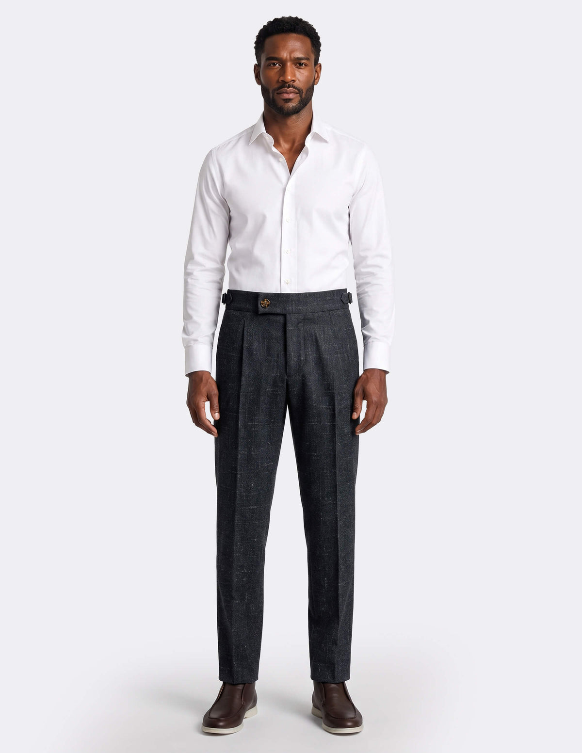 The Veltrano Charcoal Trousers
