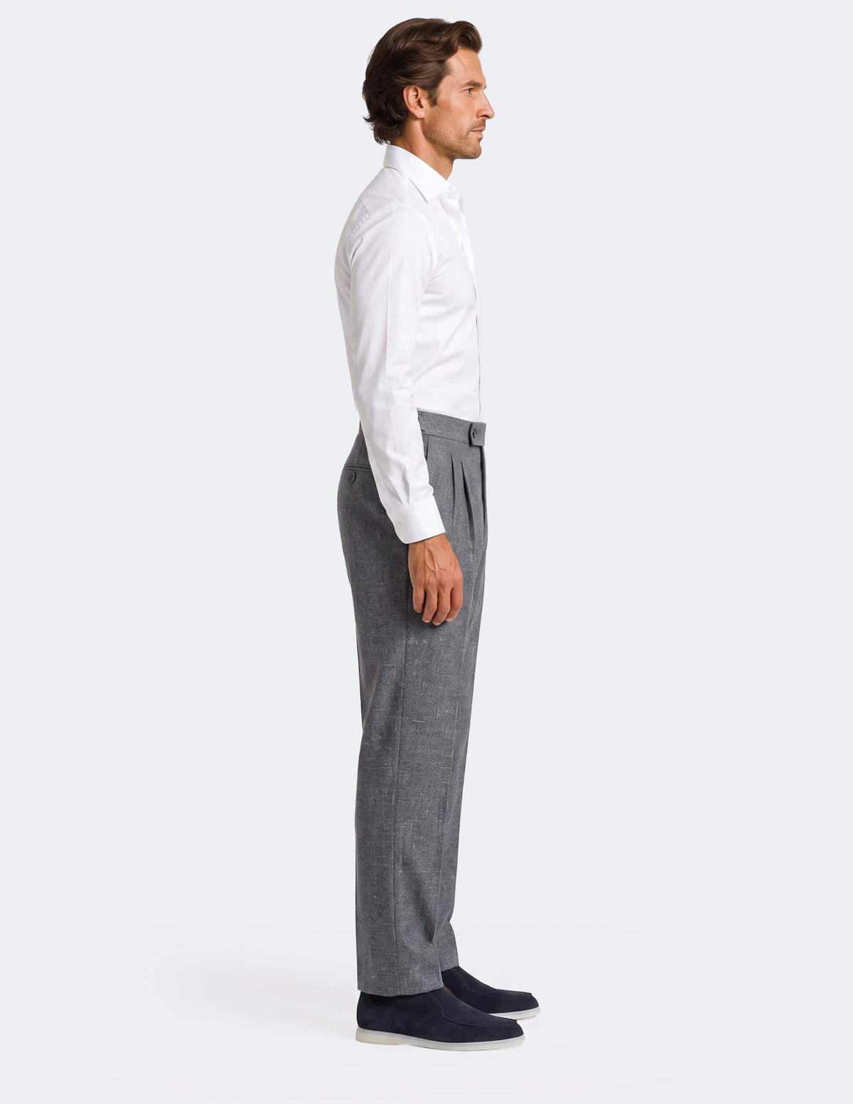 The Orvello Grey Trousers