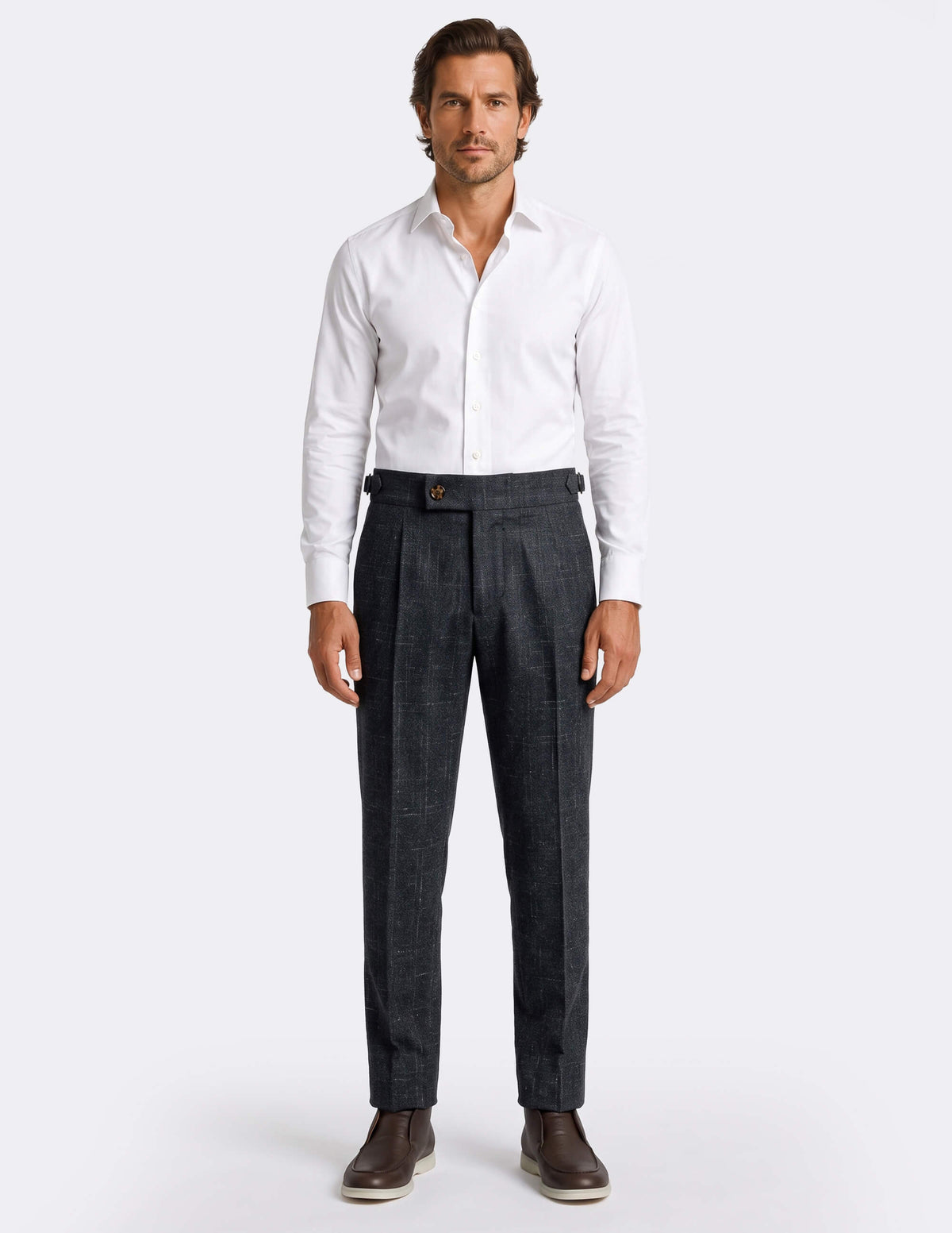 The Veltrano Charcoal Trousers
