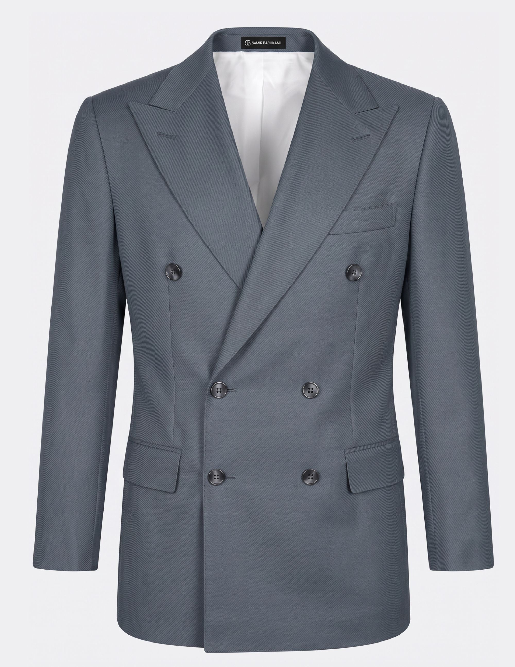 Monte Ombra Double-Breasted Suit