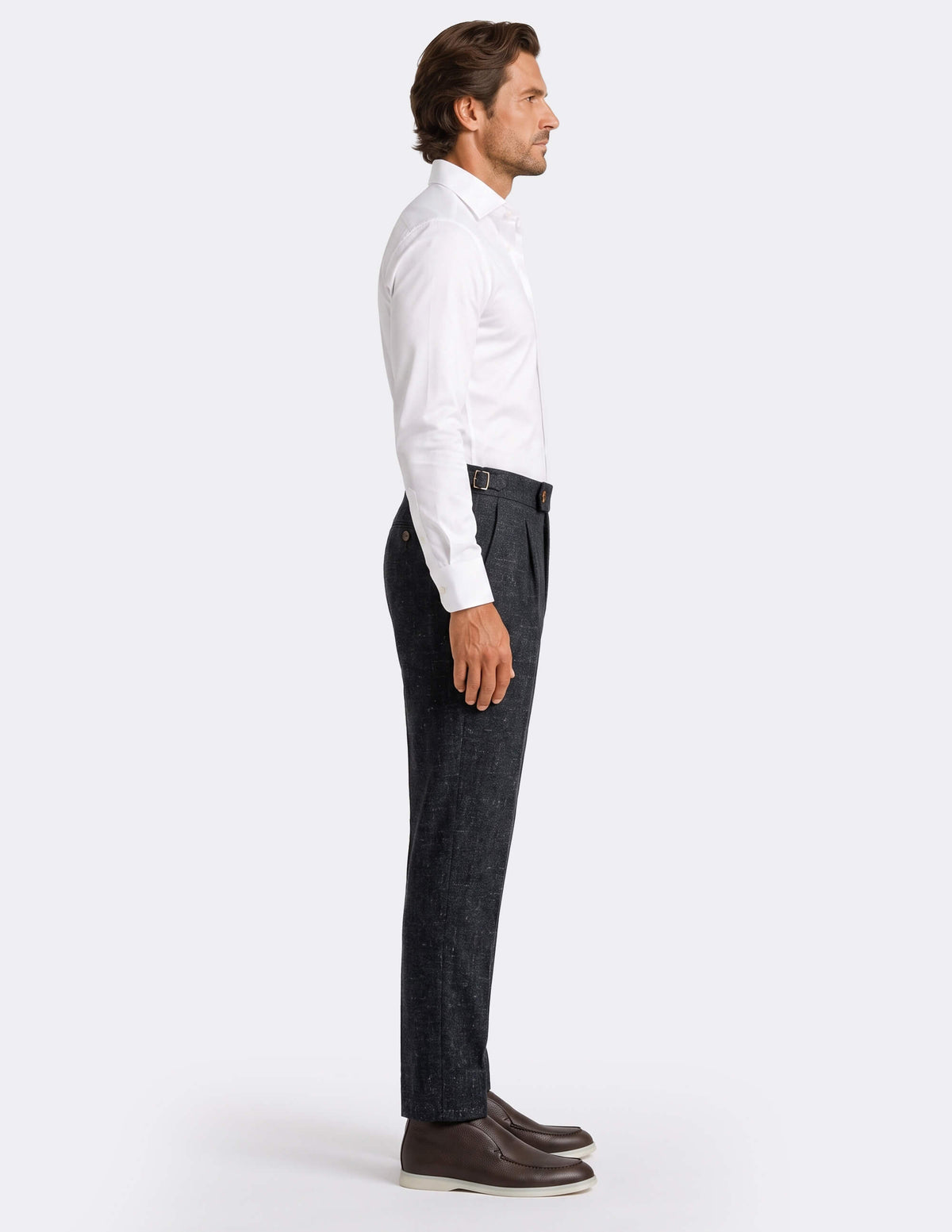 The Veltrano Charcoal Trousers