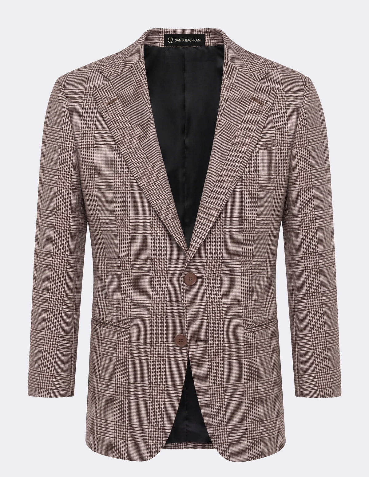 The Nocciola Glen Single-Breasted Jacket