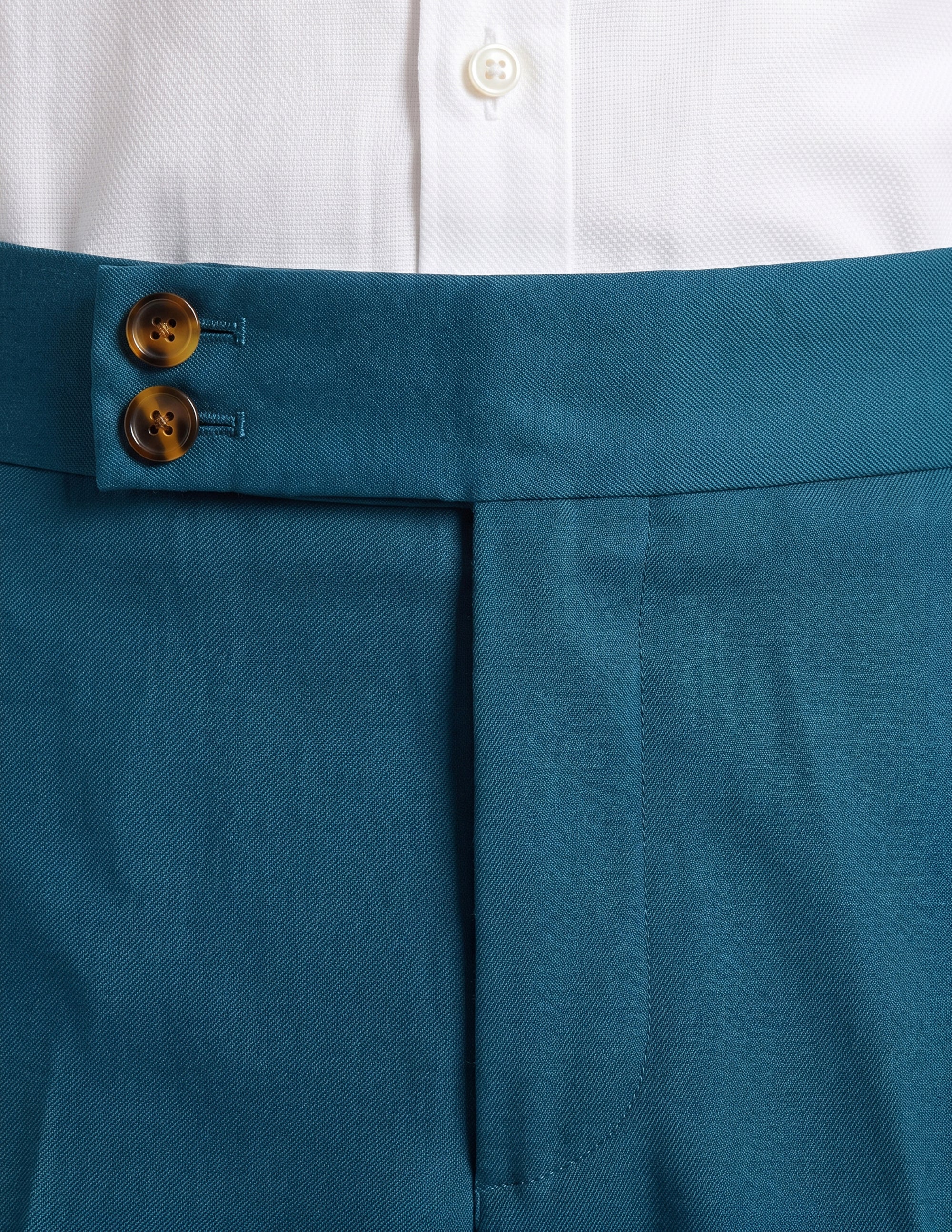 The Cannes Teal DB Trousers