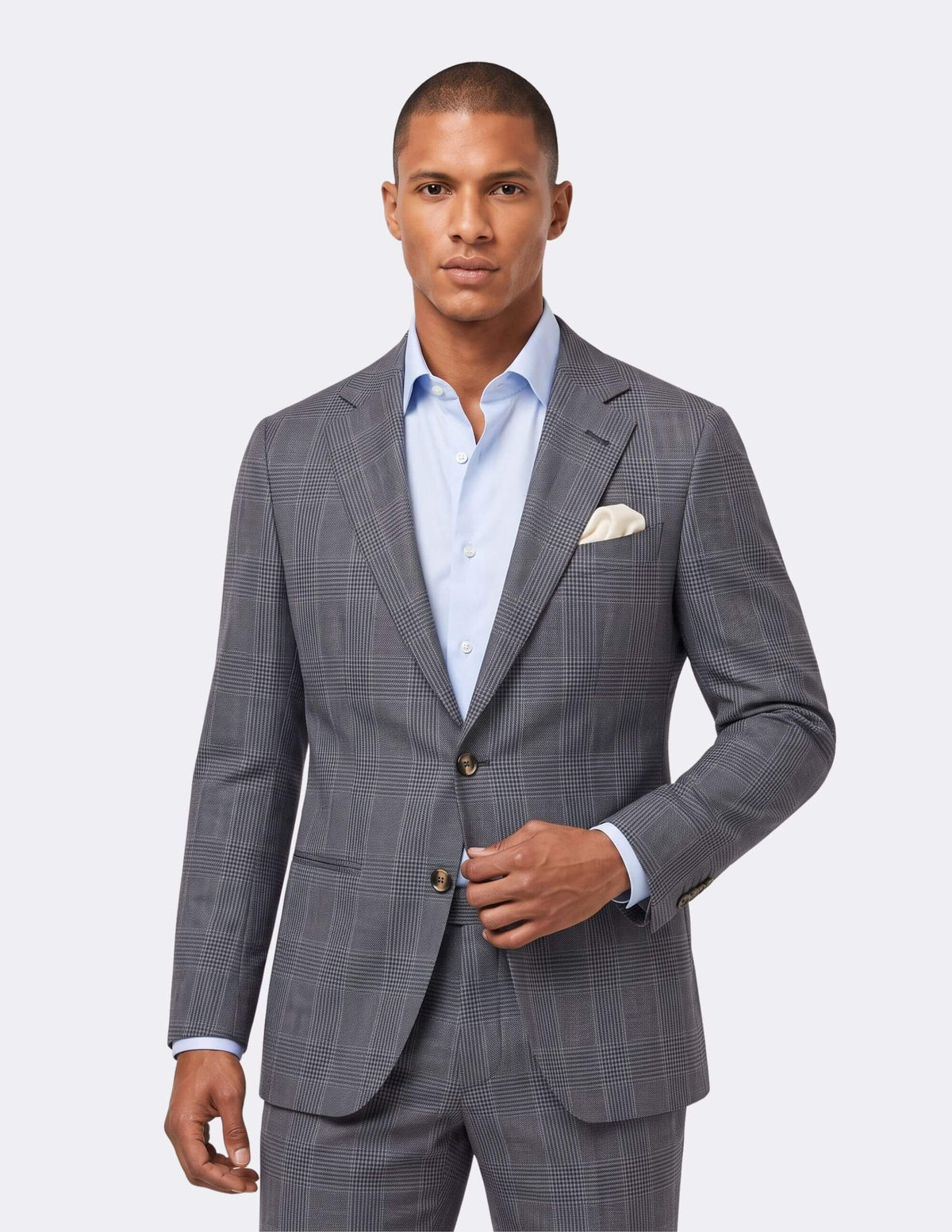The Savile Grey Check Suit