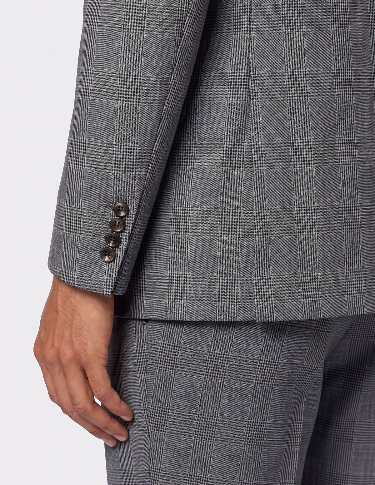 The Savile Grey Check Suit