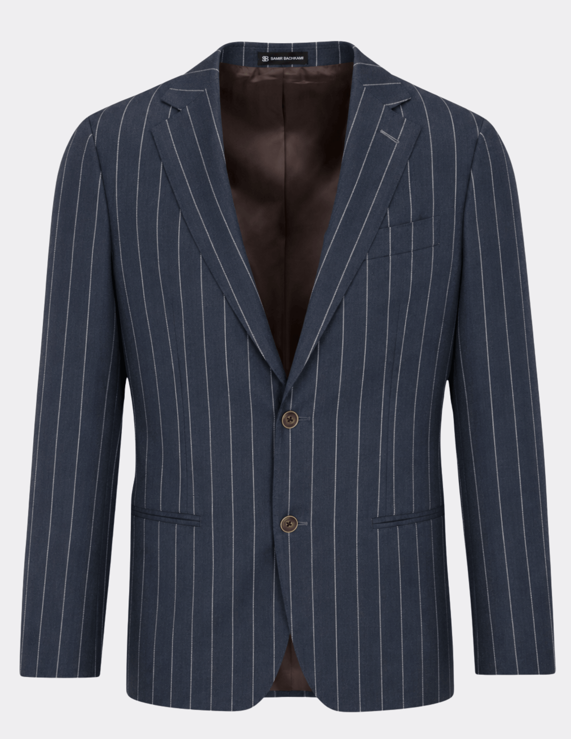 Provence Navy Stripe Suit