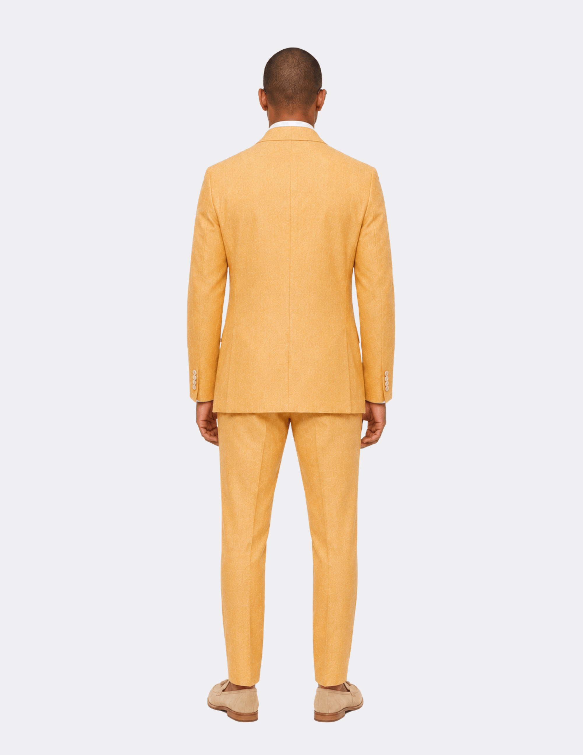 Capri Sunset Double-Breasted Suit