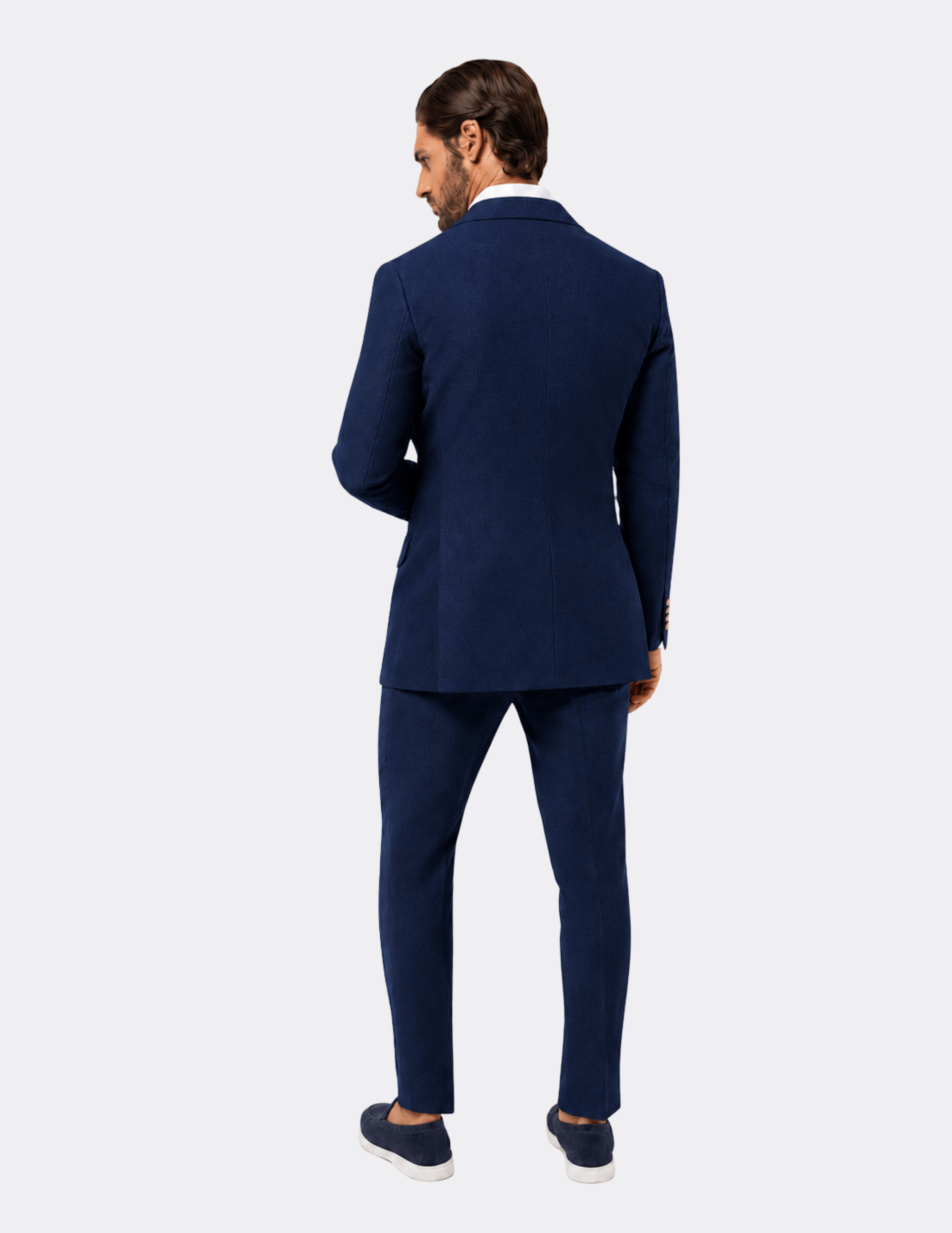 Florence Royal Blue Double-Breasted Suit