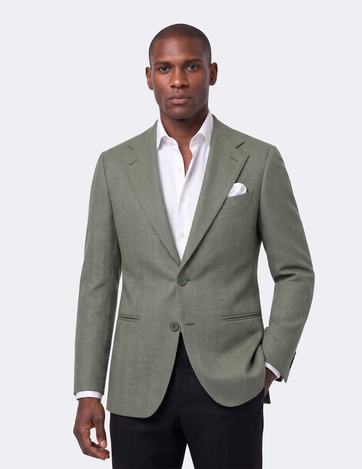 The Salvia Single-Breasted Jacket