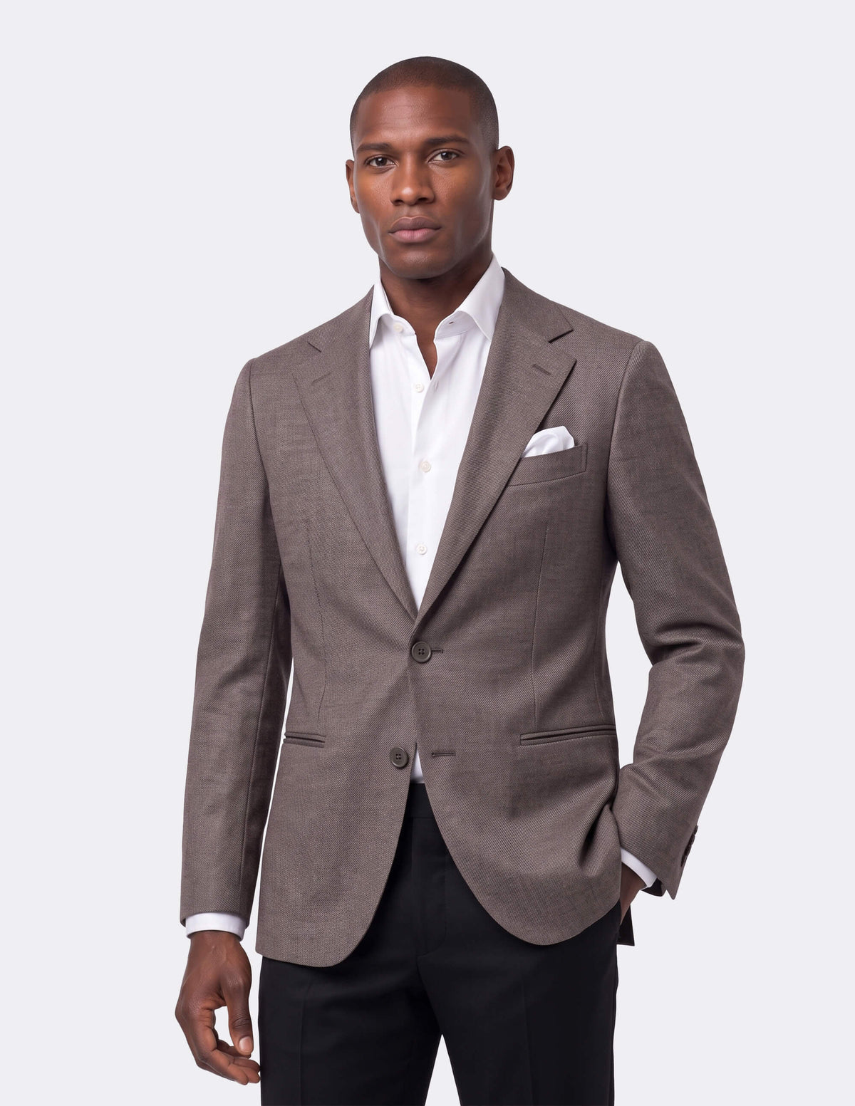The Solvani Taupe Jacket
