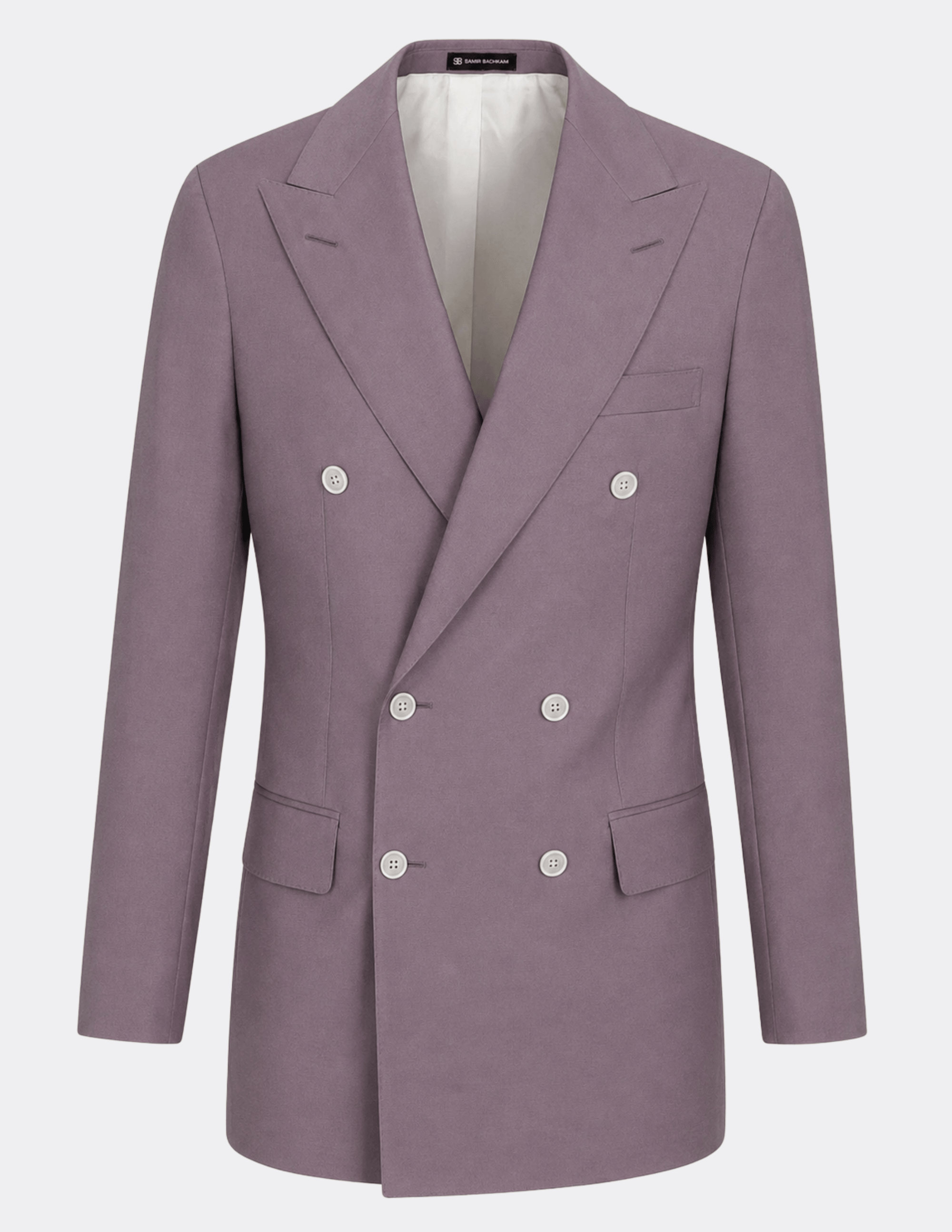 Provence Lavender Double-Breasted Suit