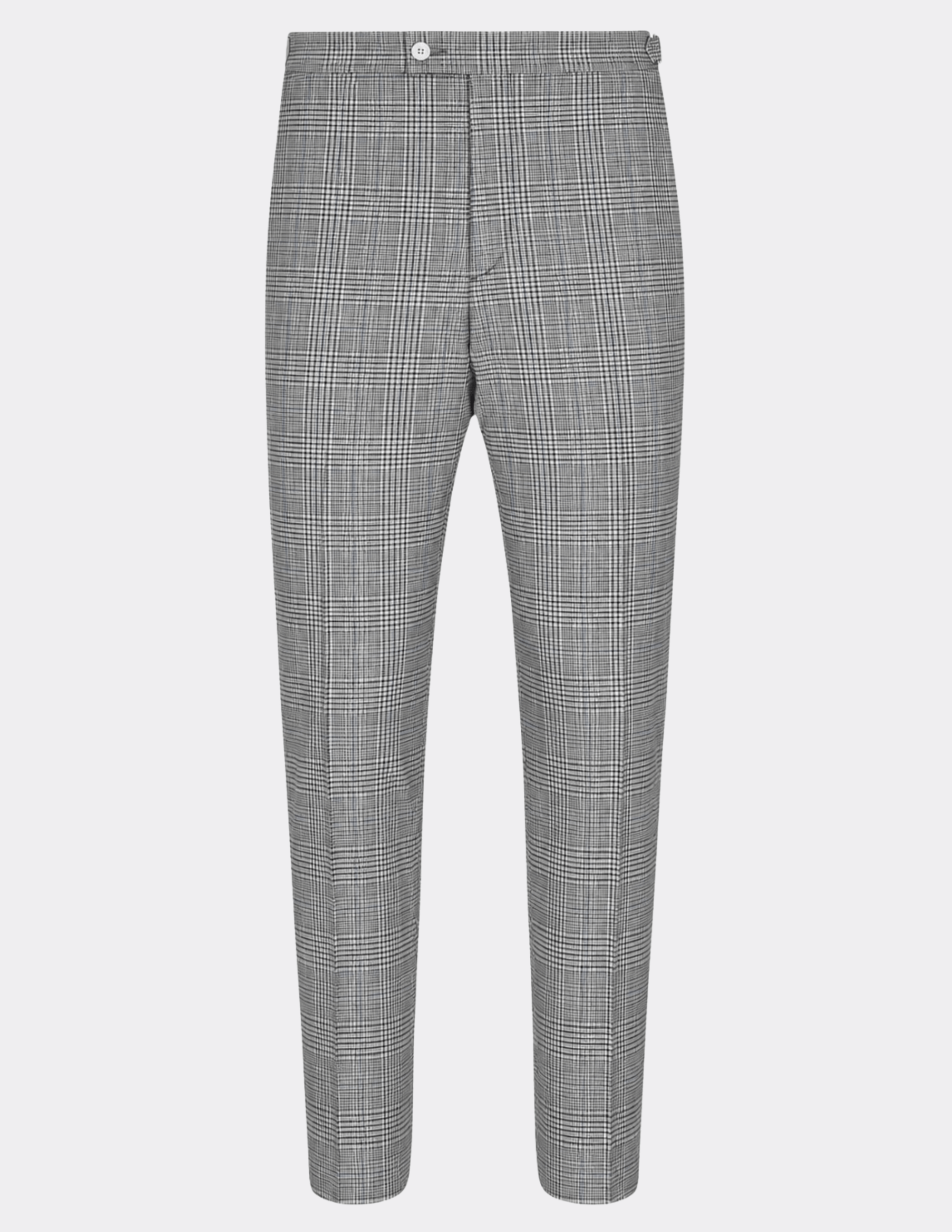 Deauville Check Double-Breasted Suit