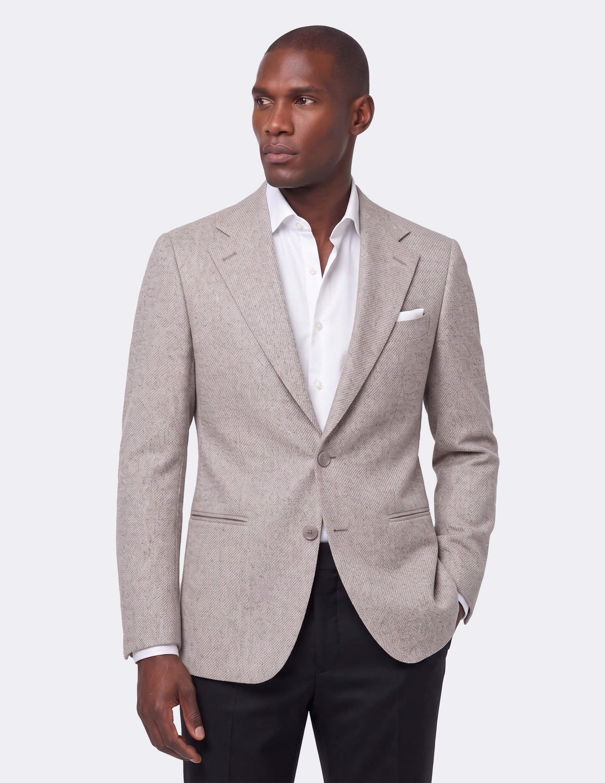 The Avelto Stone Single-Breasted Jacket