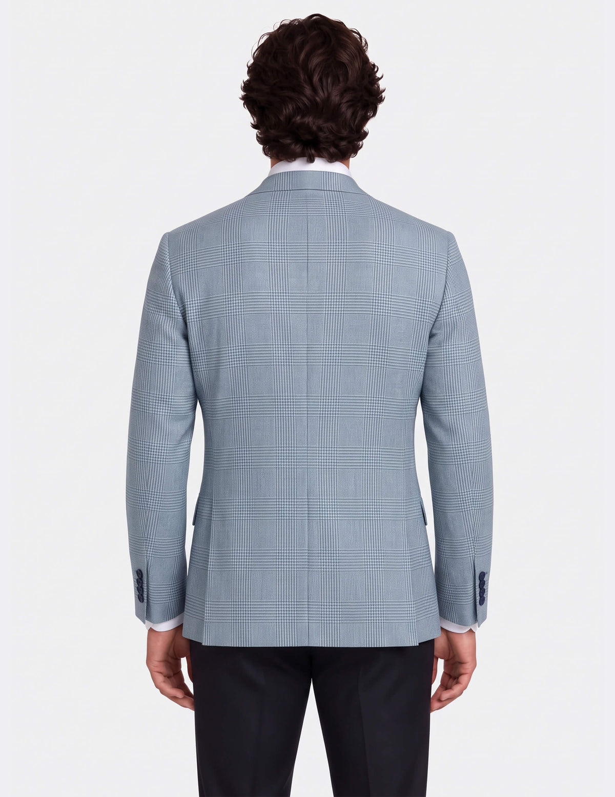 The Saint-Tropez Check Double-Breasted Jacket