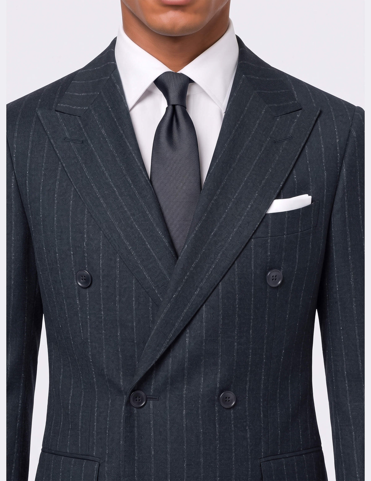 The Modena Pinstripe Double-Breasted Suit