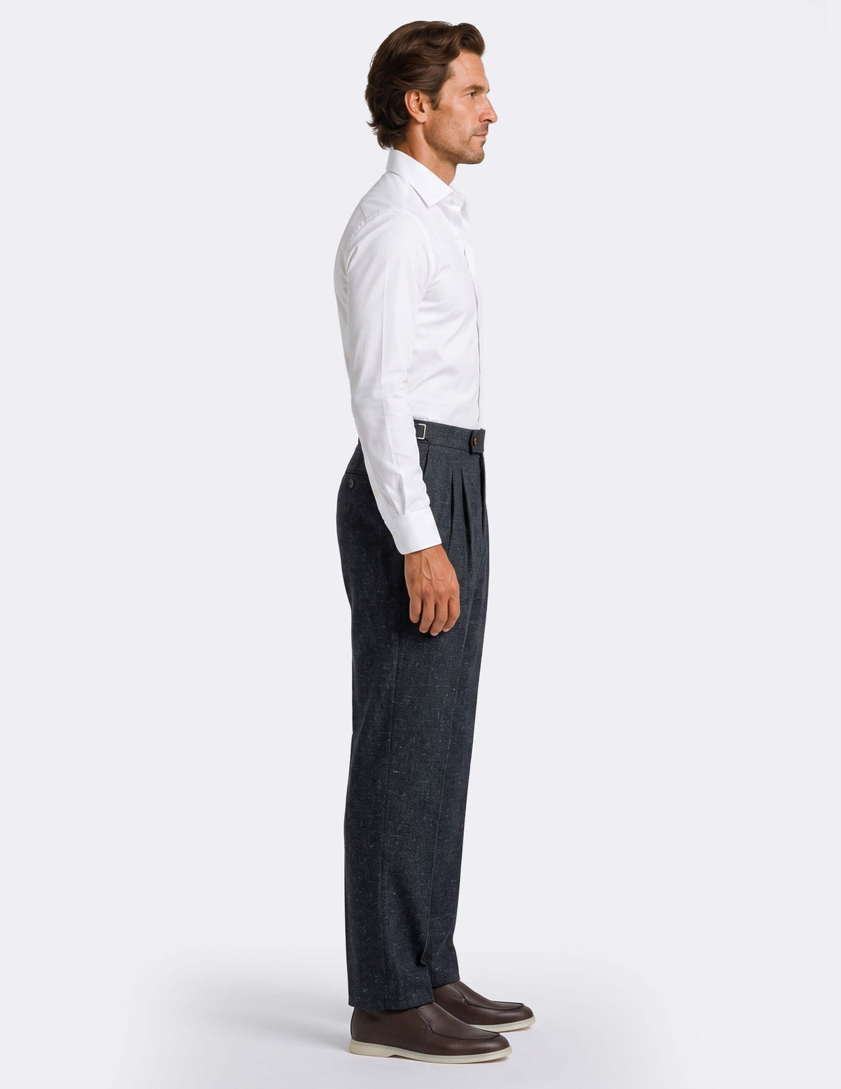 The Veltrano Charcoal Trousers