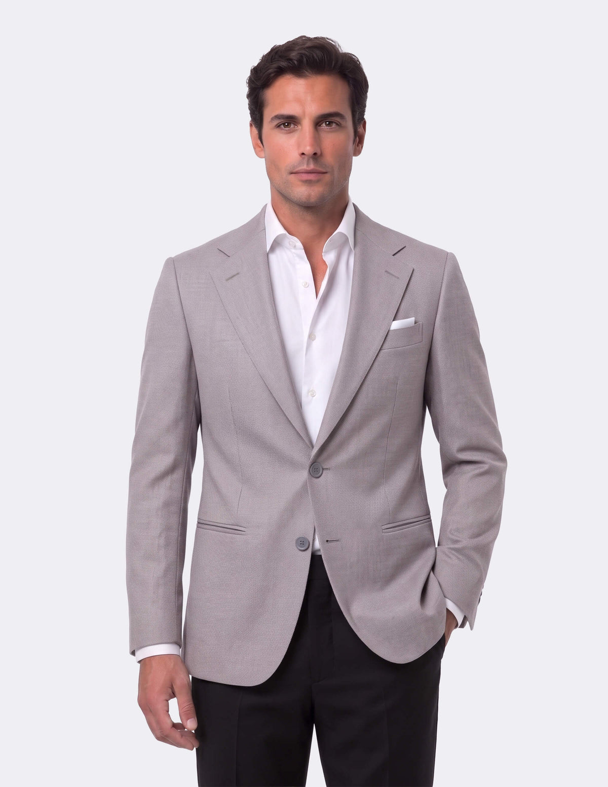 The Nebbia Lilla Single-Breasted Jacket