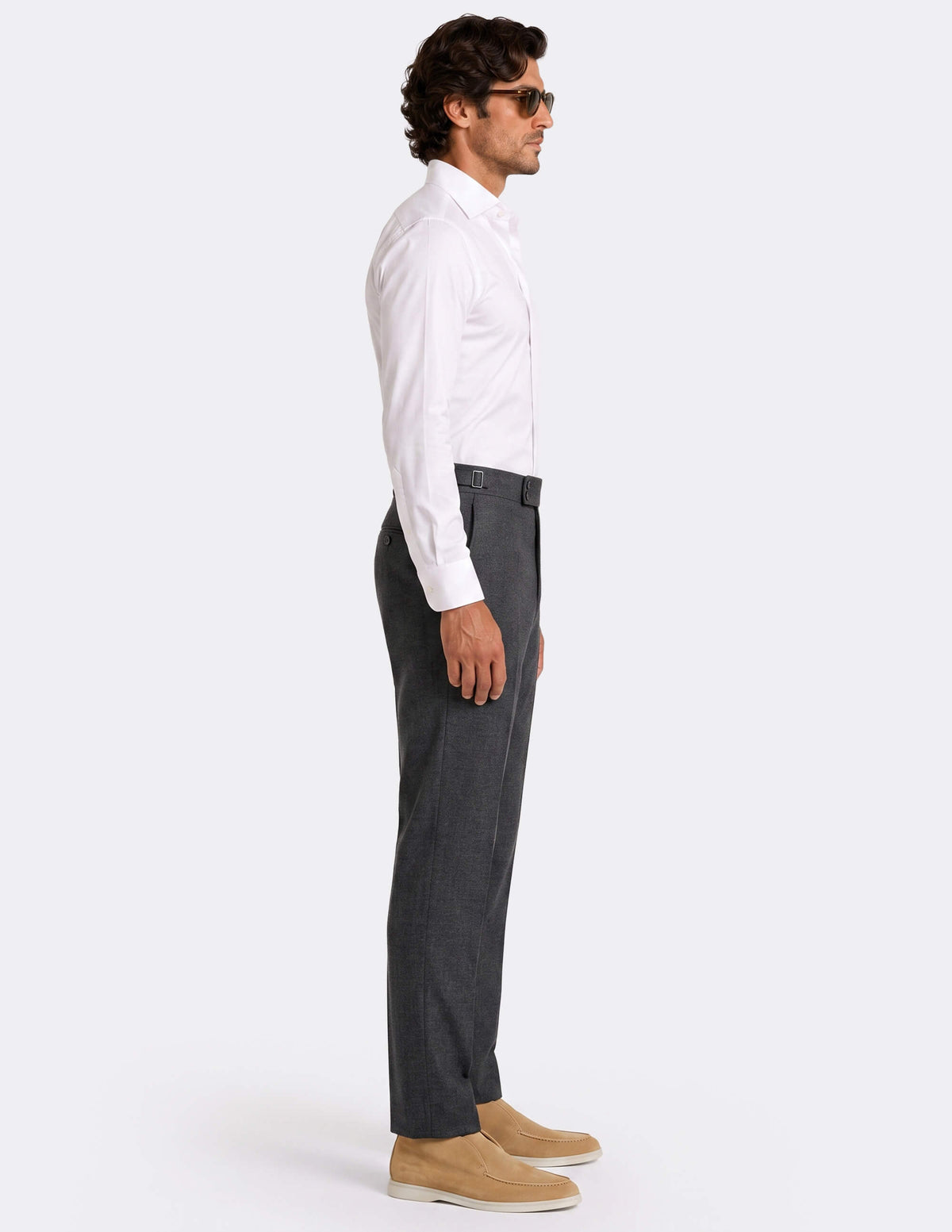 The Torino Charcoal DB Trousers