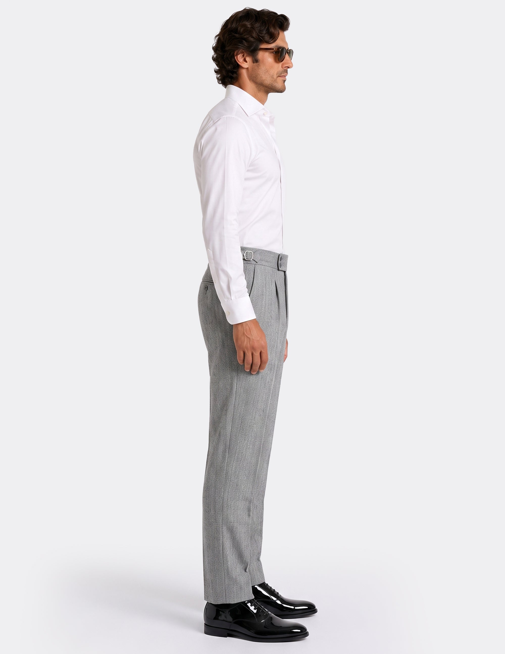 The Oxford Grey DB Trouser