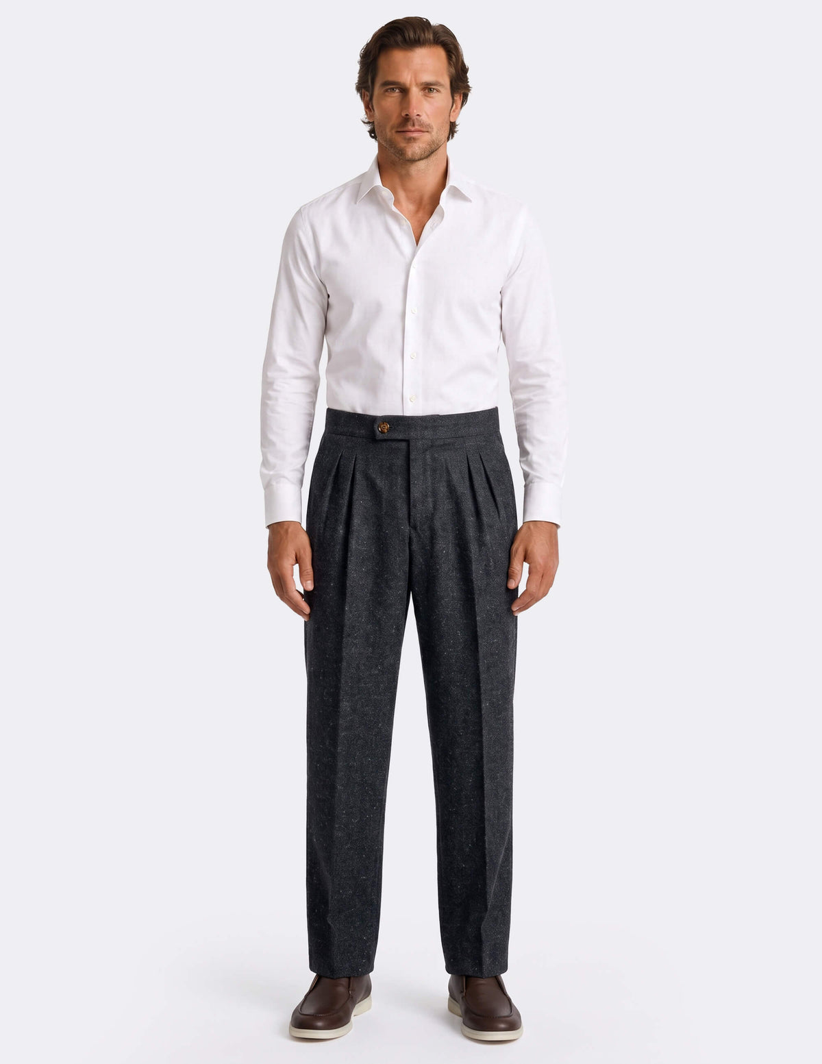 The Veltrano Charcoal Trousers