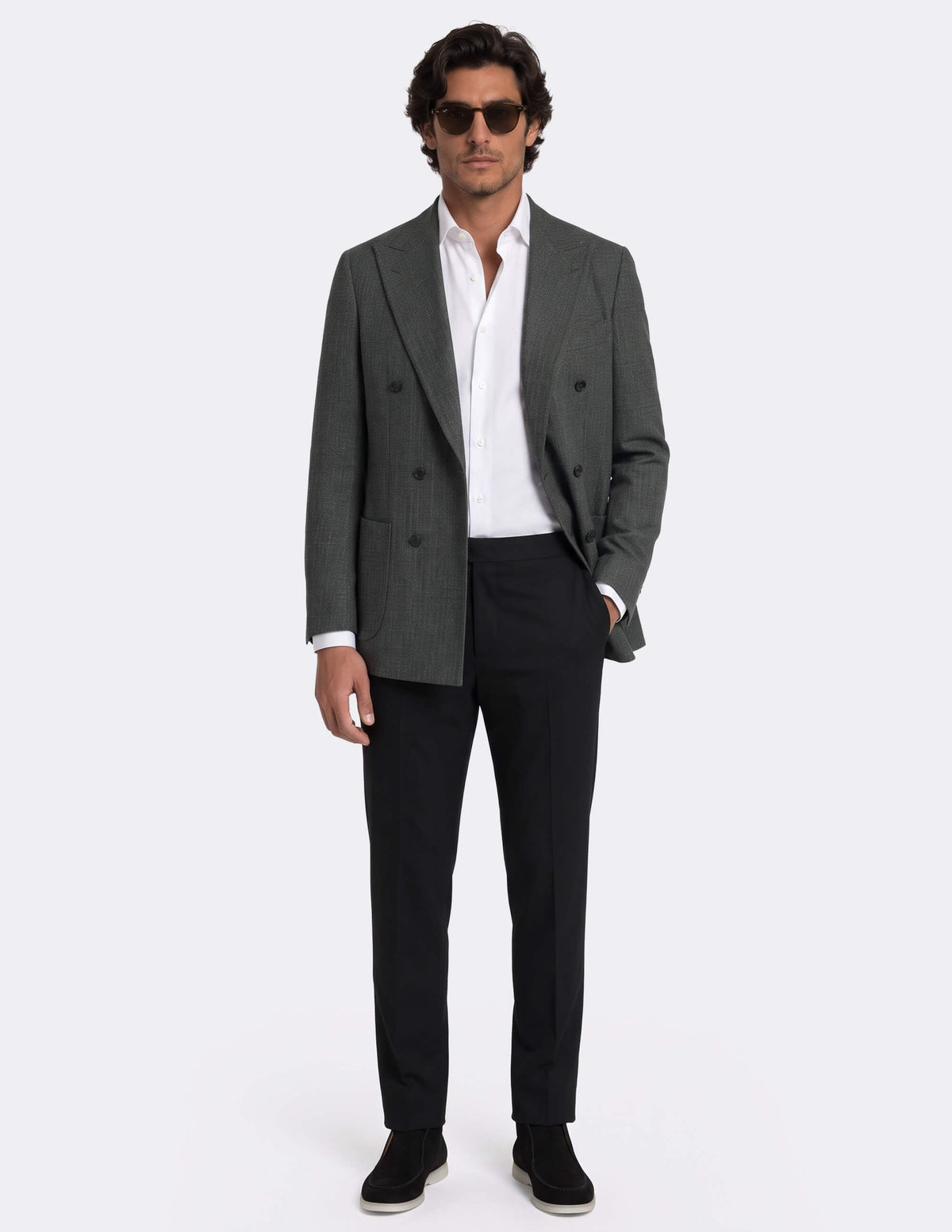 Torino Olive DB Jacket