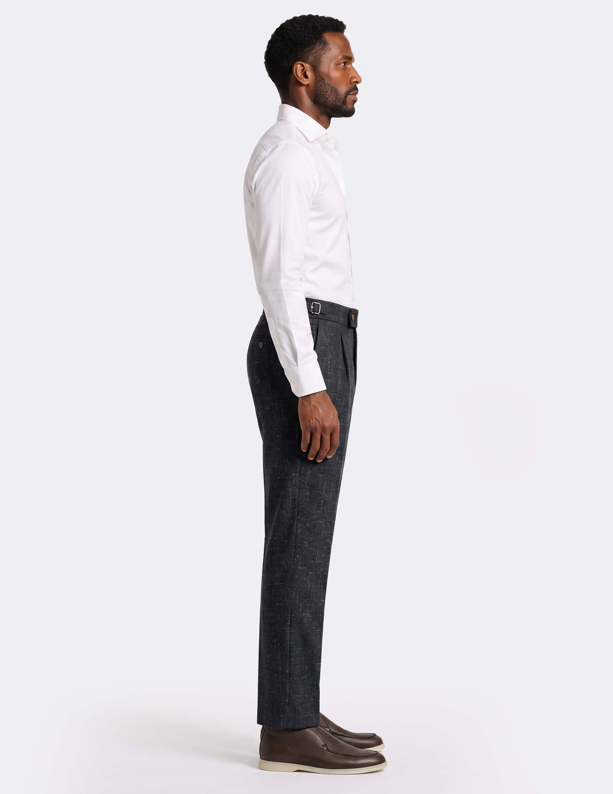 The Veltrano Charcoal Trousers