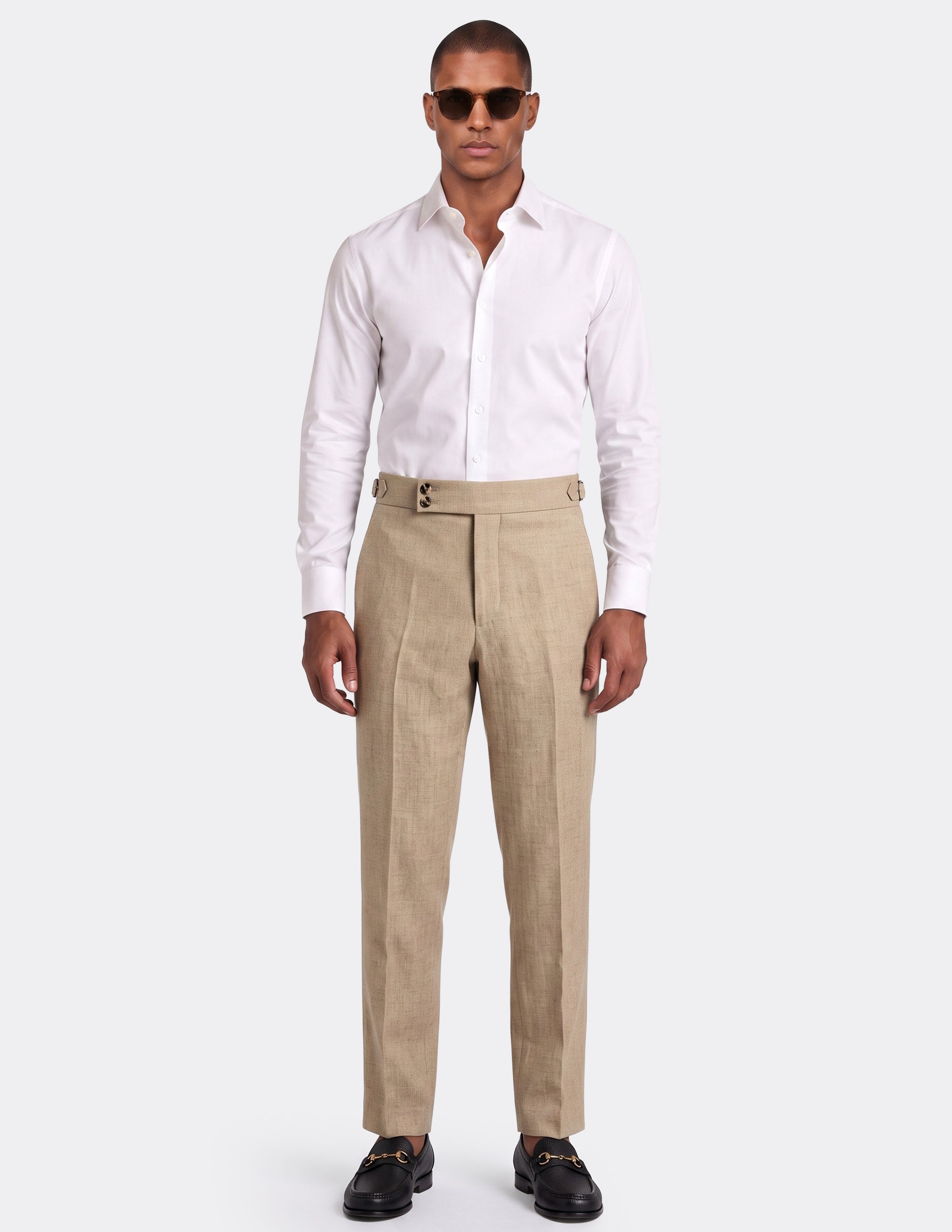 The Ravello Sand DB Trousers