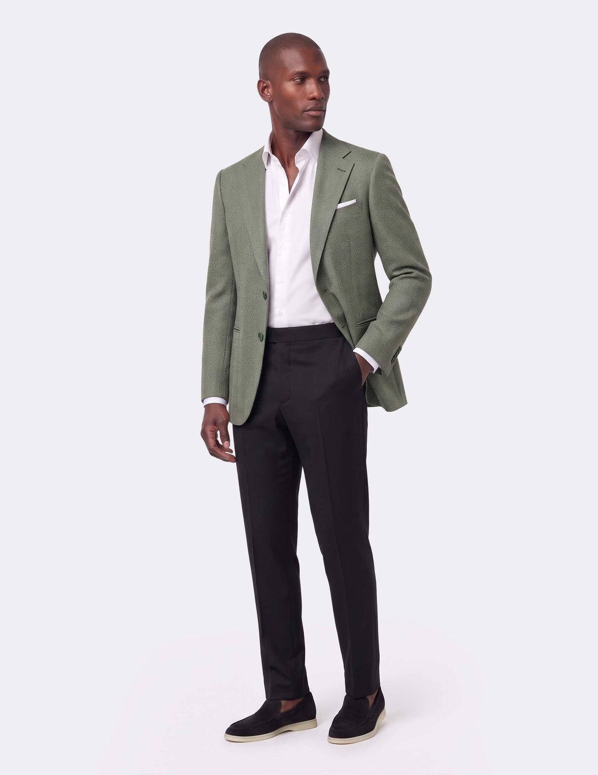The Salvia Single-Breasted Jacket