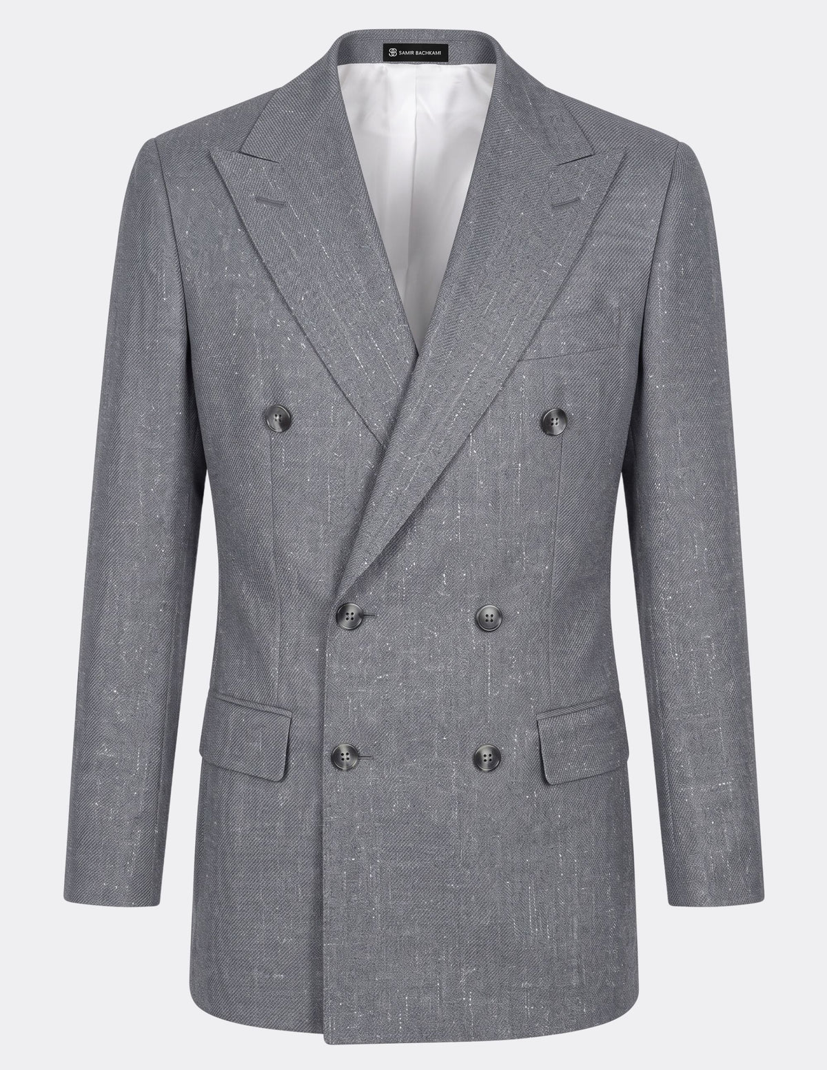 Dolce Grigio Double-Breasted Suit