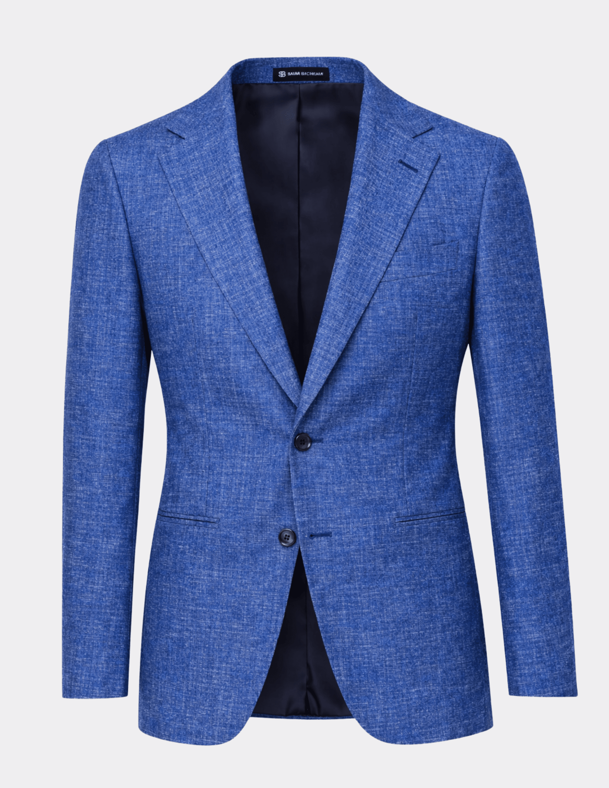 Amalfi Blue Single Breasted Suit - Samir Bachkami