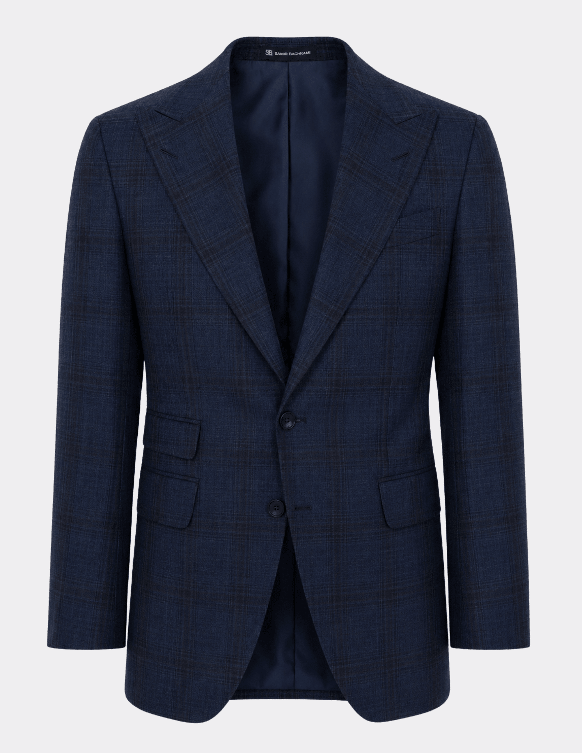 Azzuro Imperiale Single-Breasted Suit - Samir Bachkami