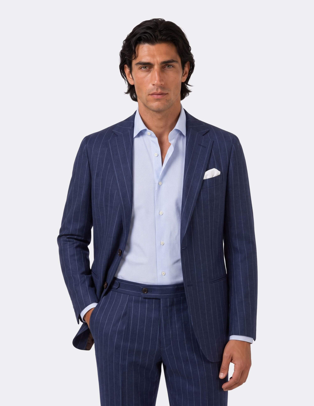 Azzurro Single Breasted Suit - Samir Bachkami