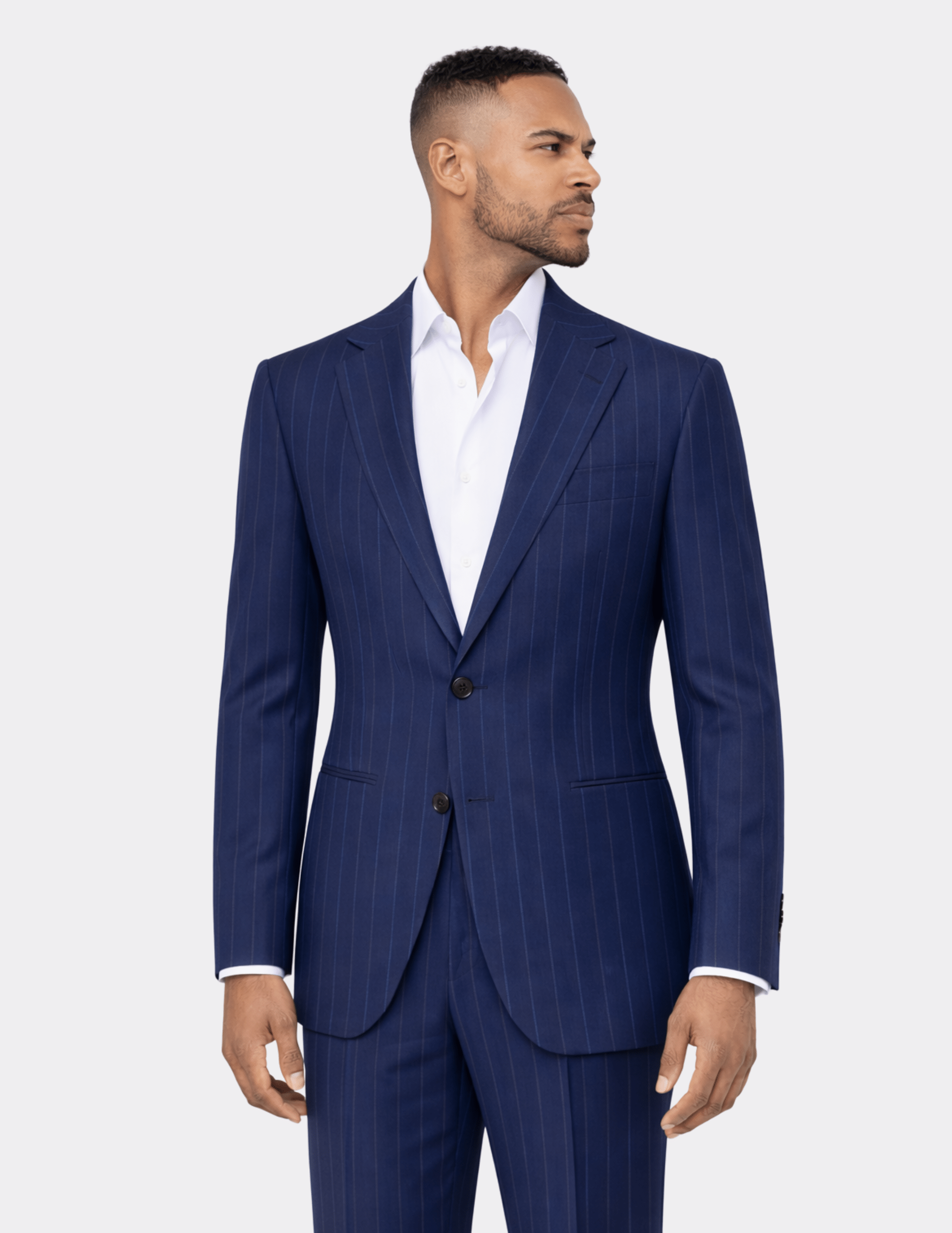 Azzurro Single Breasted Suit - Samir Bachkami