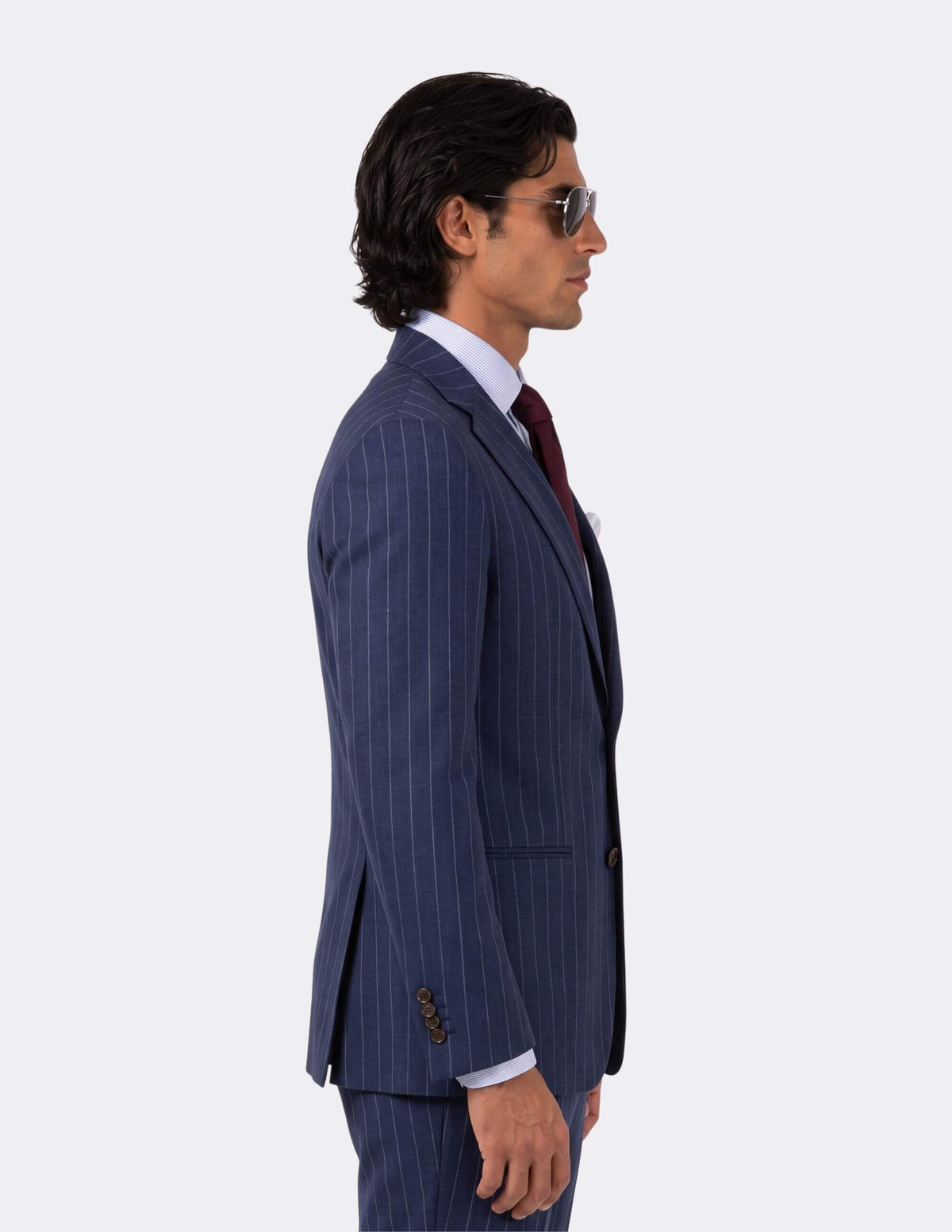 Azzurro Single Breasted Suit - Samir Bachkami