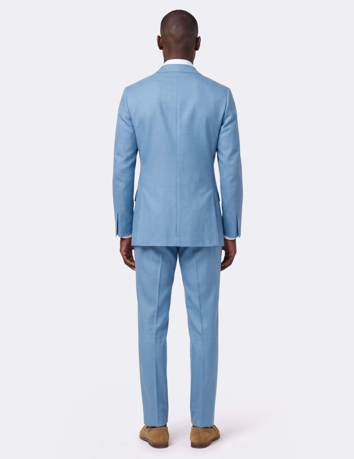 Bleu de Provence Double-Breasted Suit - Samir Bachkami