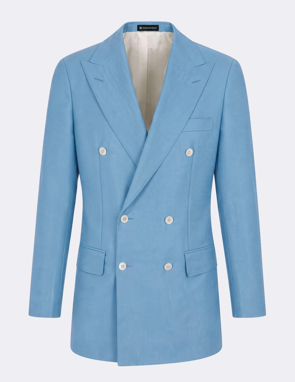 Bleu de Provence Double-Breasted Suit - Samir Bachkami