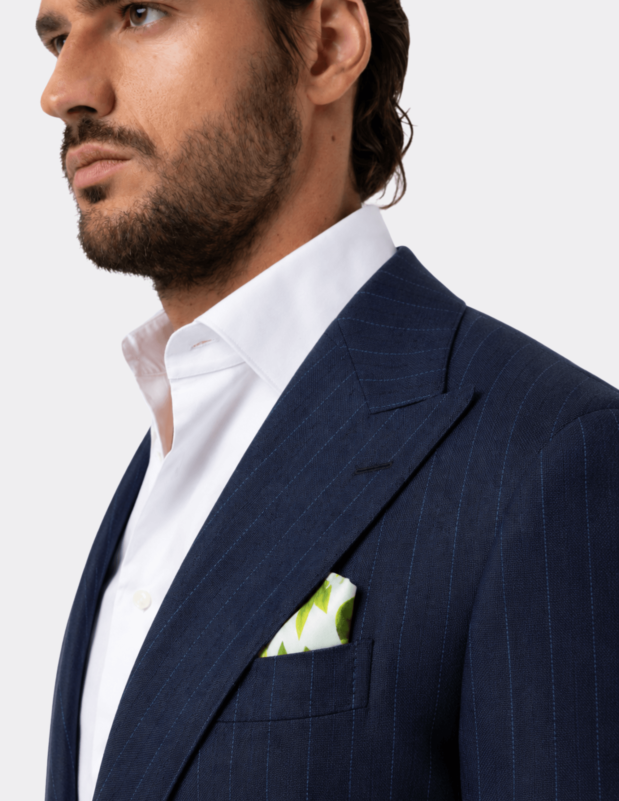 Bleu Royale Double-Breasted Suit - Samir Bachkami