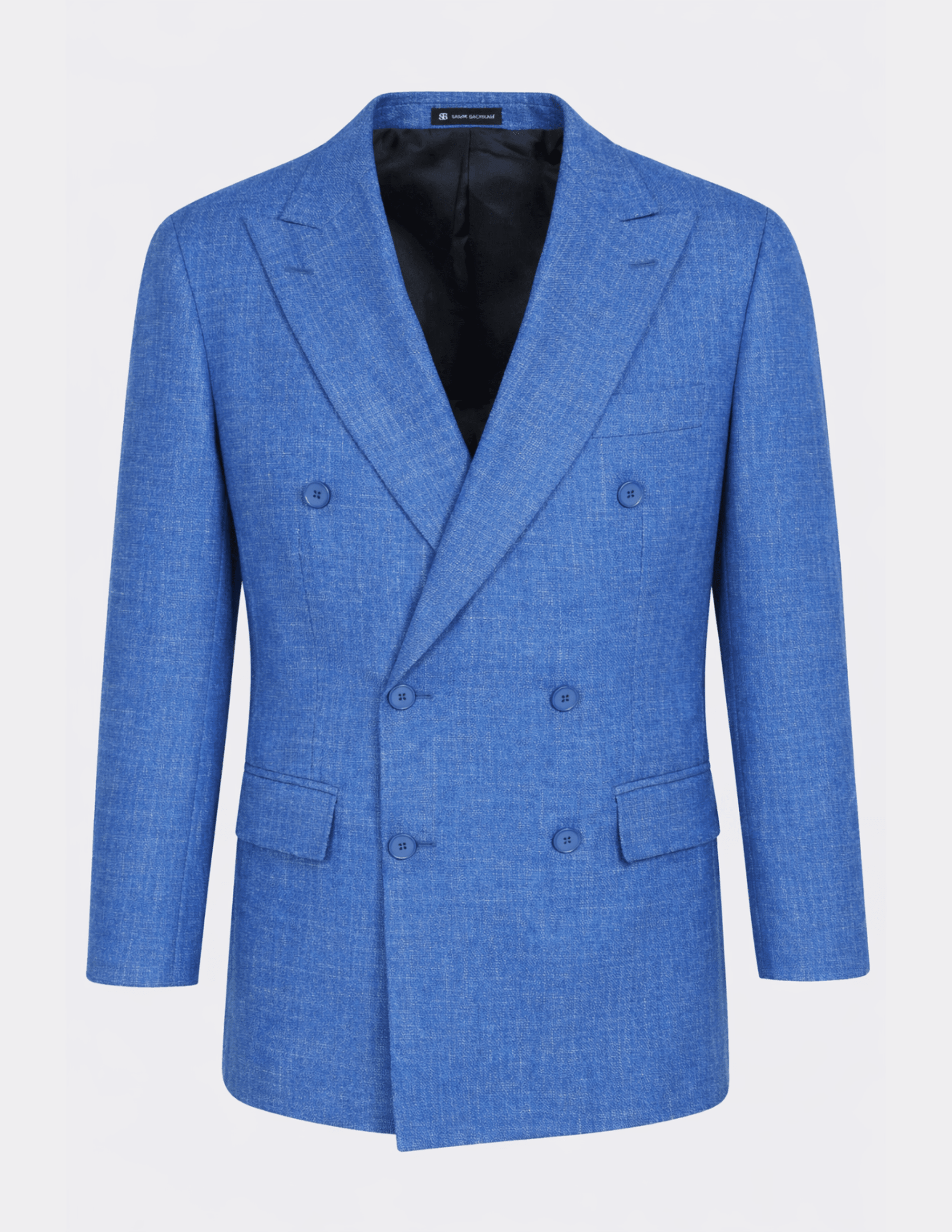 Blu Riviera Double - Breasted Suit - Samir Bachkami