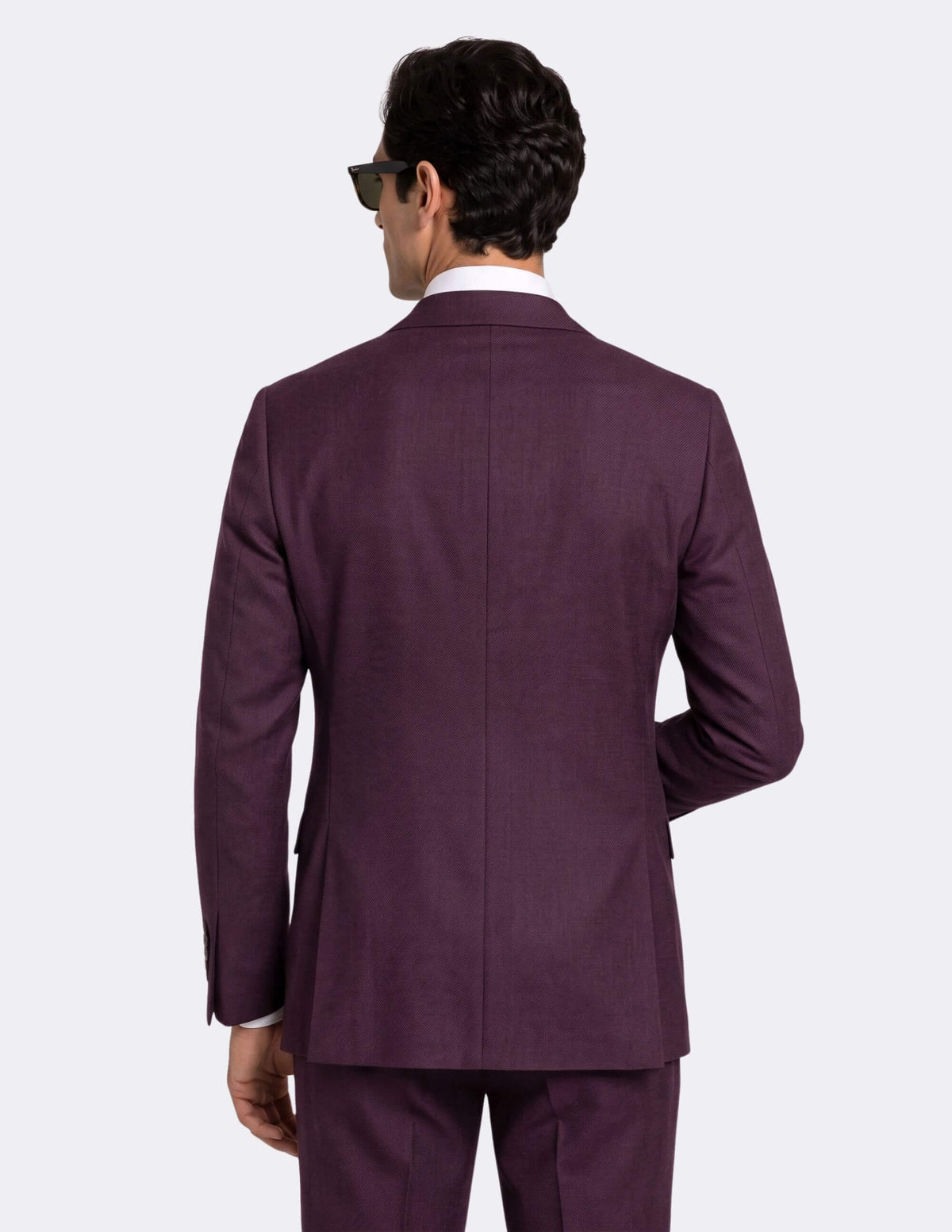 Bordeaux Royale Double-Breasted Suit - Samir Bachkami