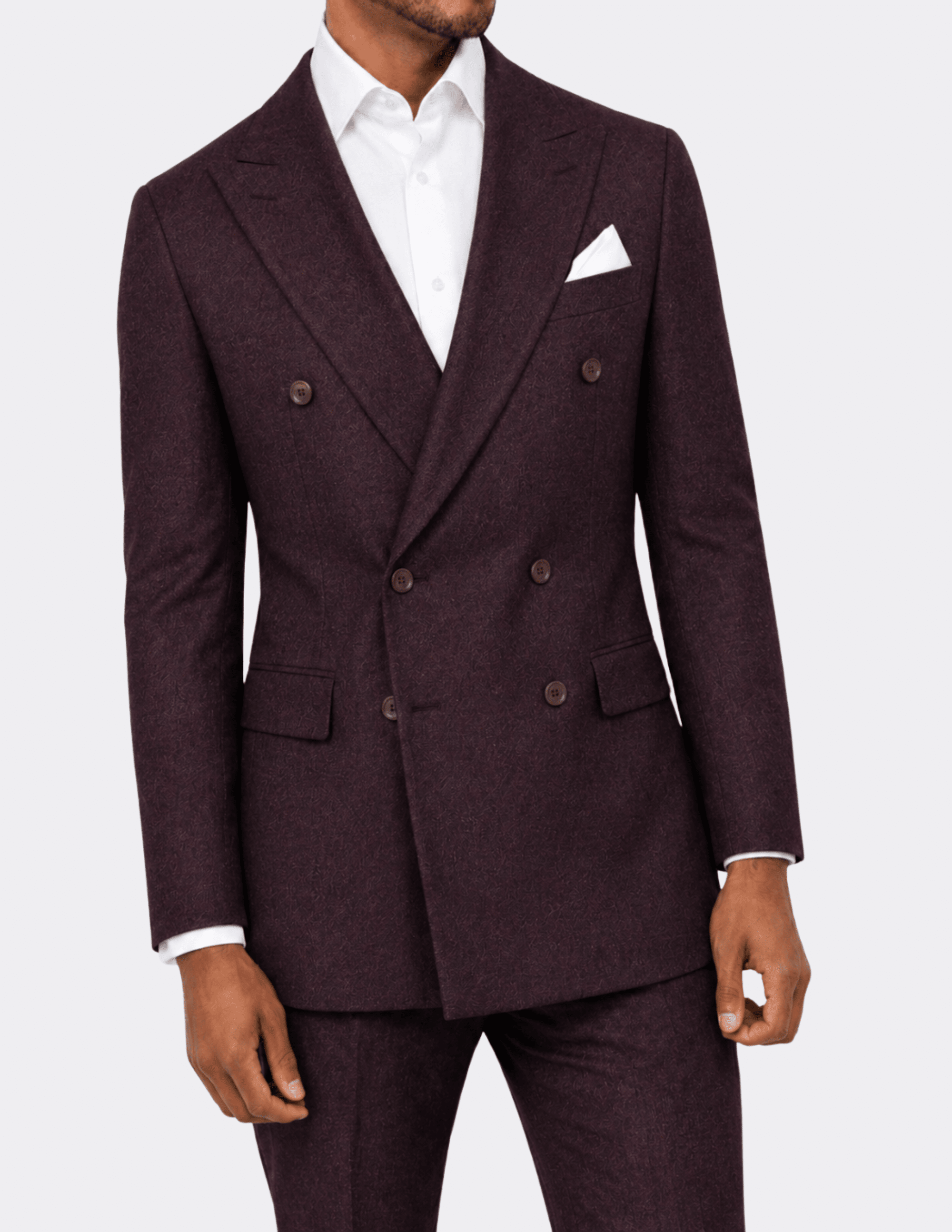 Bordeaux Royale Double - Breasted Suit - Samir Bachkami