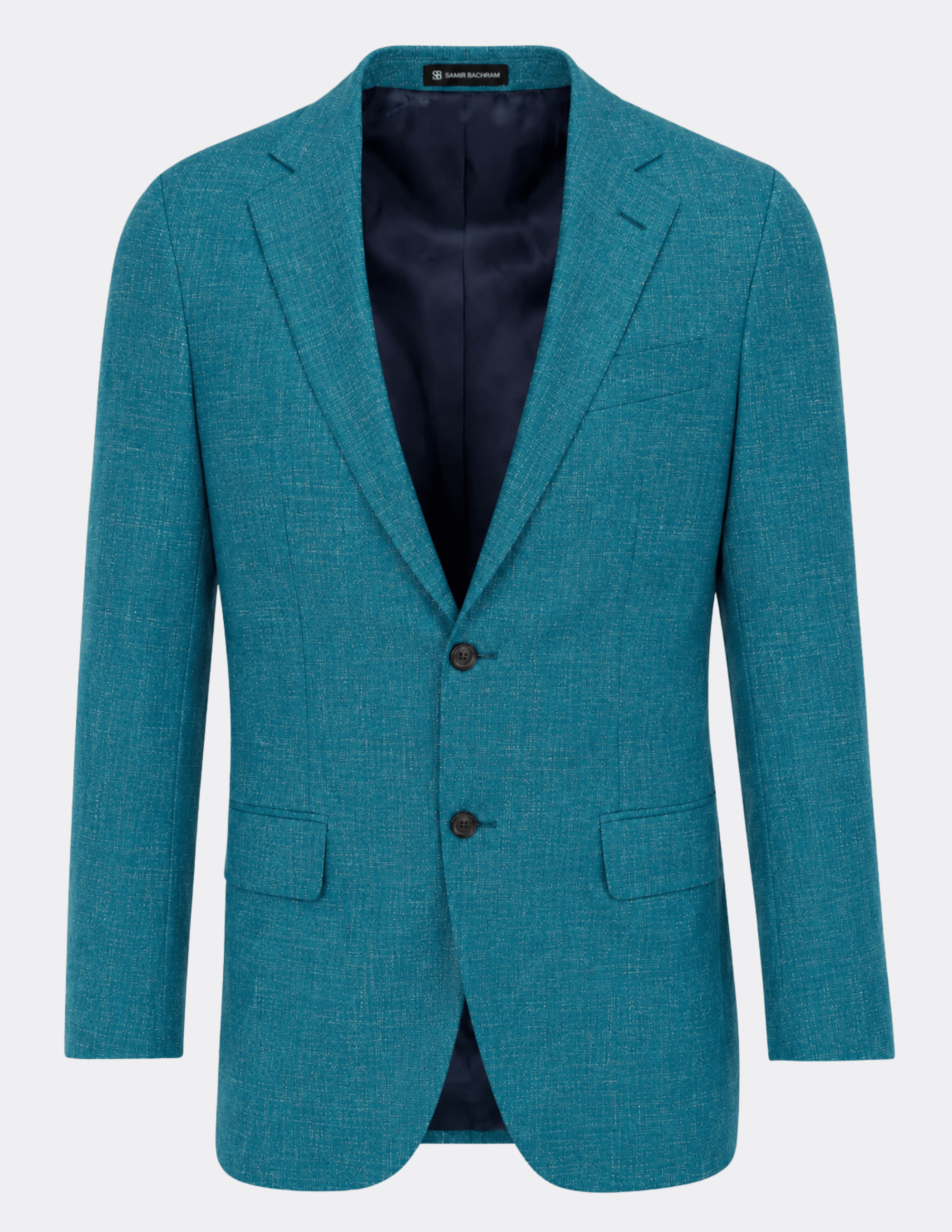 Capri Teal Single Breasted Suit - Samir Bachkami